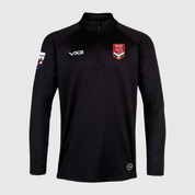 Wales Rugby League Masters Black Primus Quarter Zip