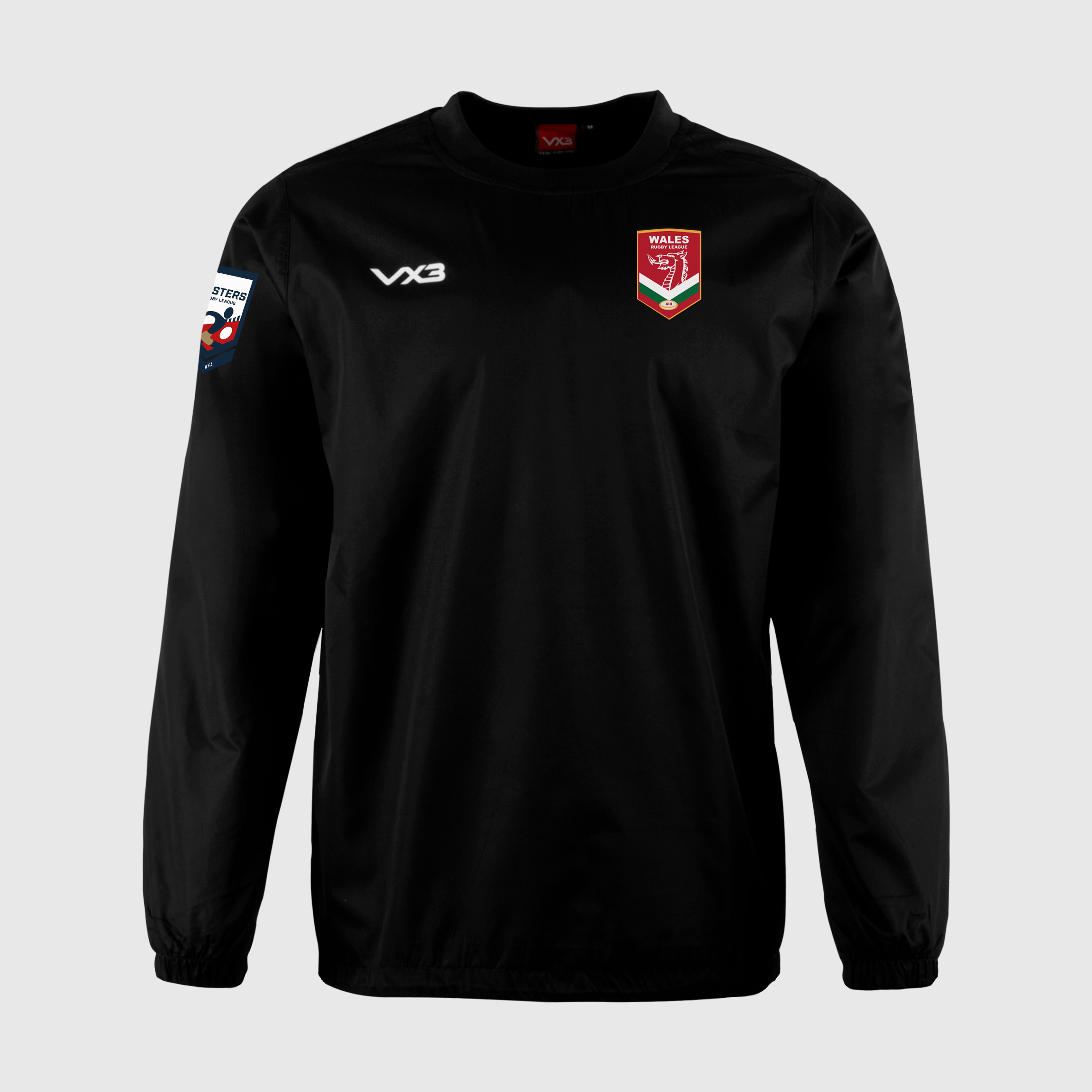 Wales Rugby League Masters Black Primus Smock