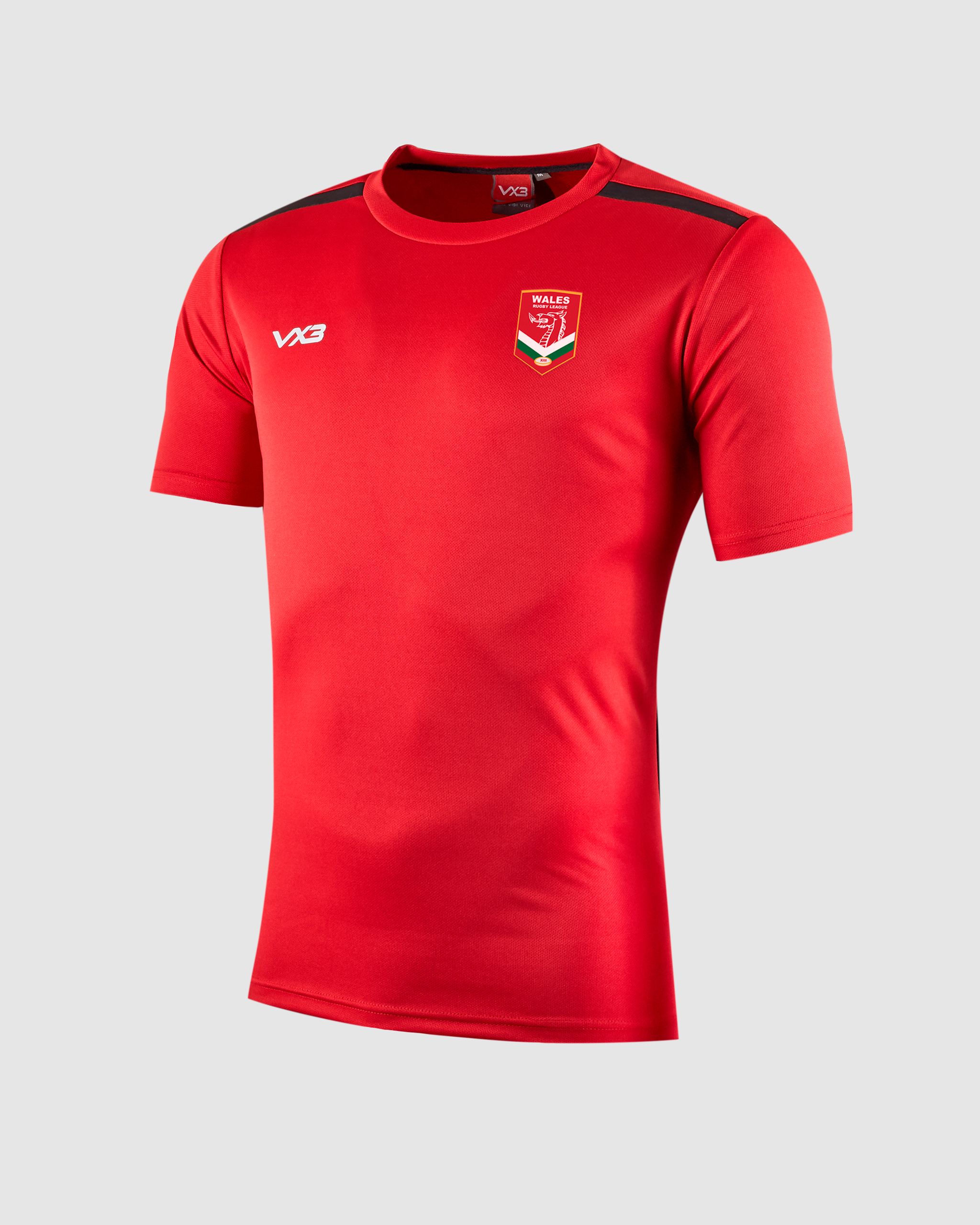 Wales Rugby League Fortis Tee Red