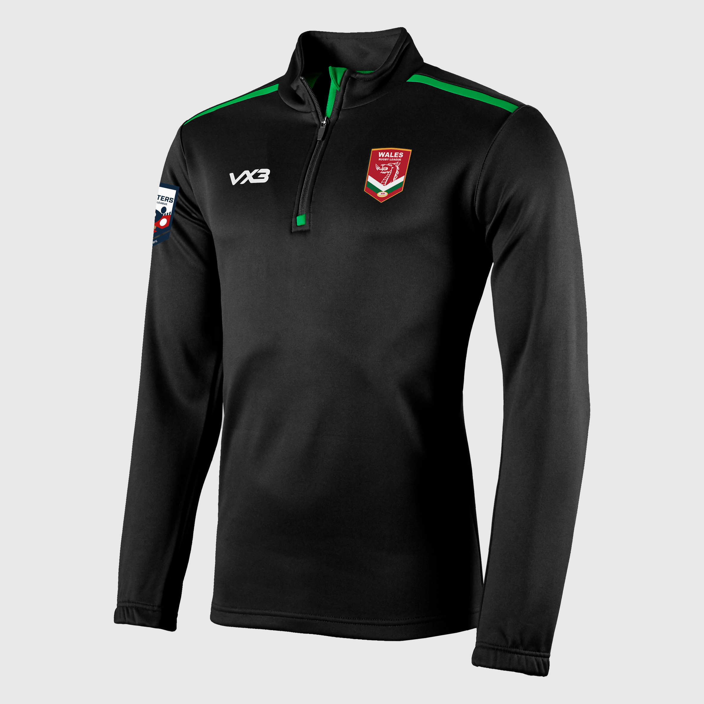 Emerald Fortis Quarter Zip Sweat