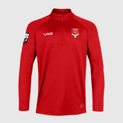 Wales Rugby League Masters Red Primus Quarter Zip