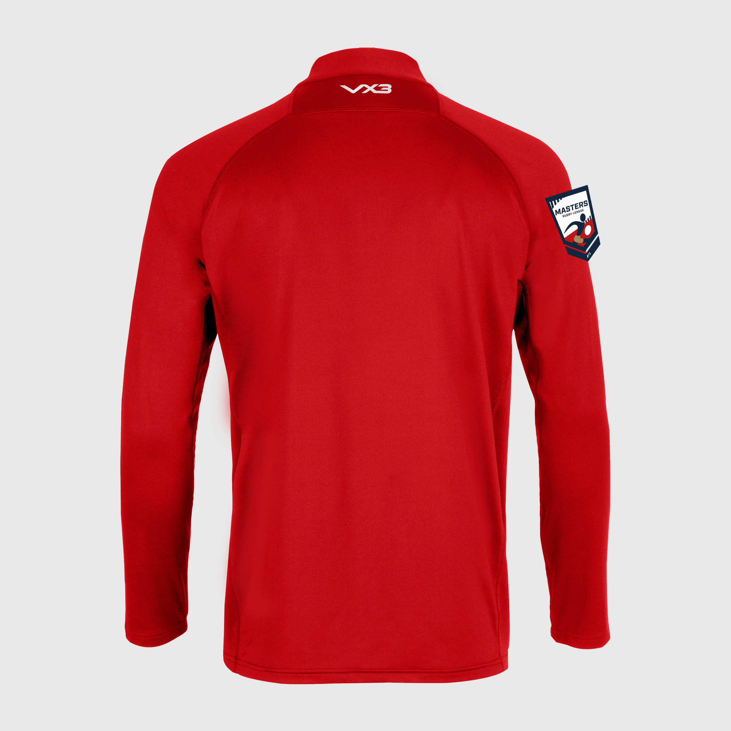 Wales Rugby League Masters Red Primus Quarter Zip