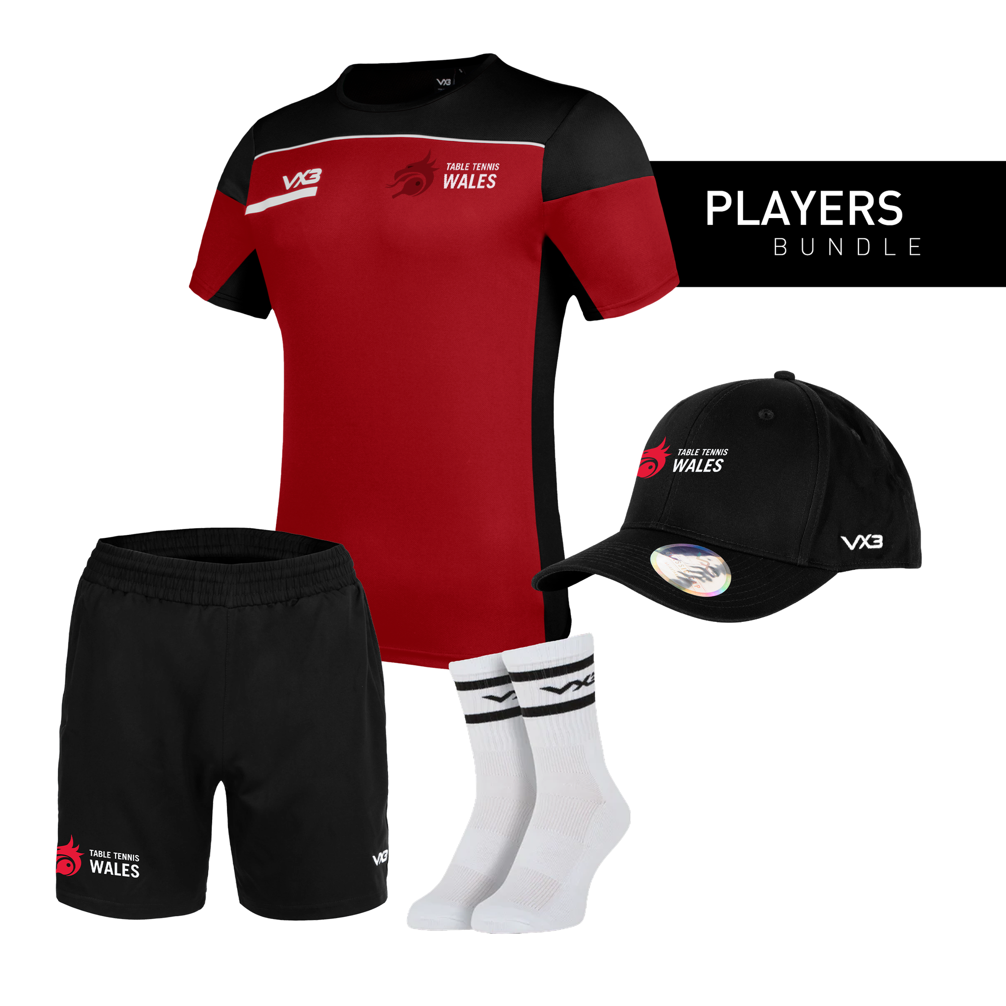 Wales Table Tennis - Players Bundle