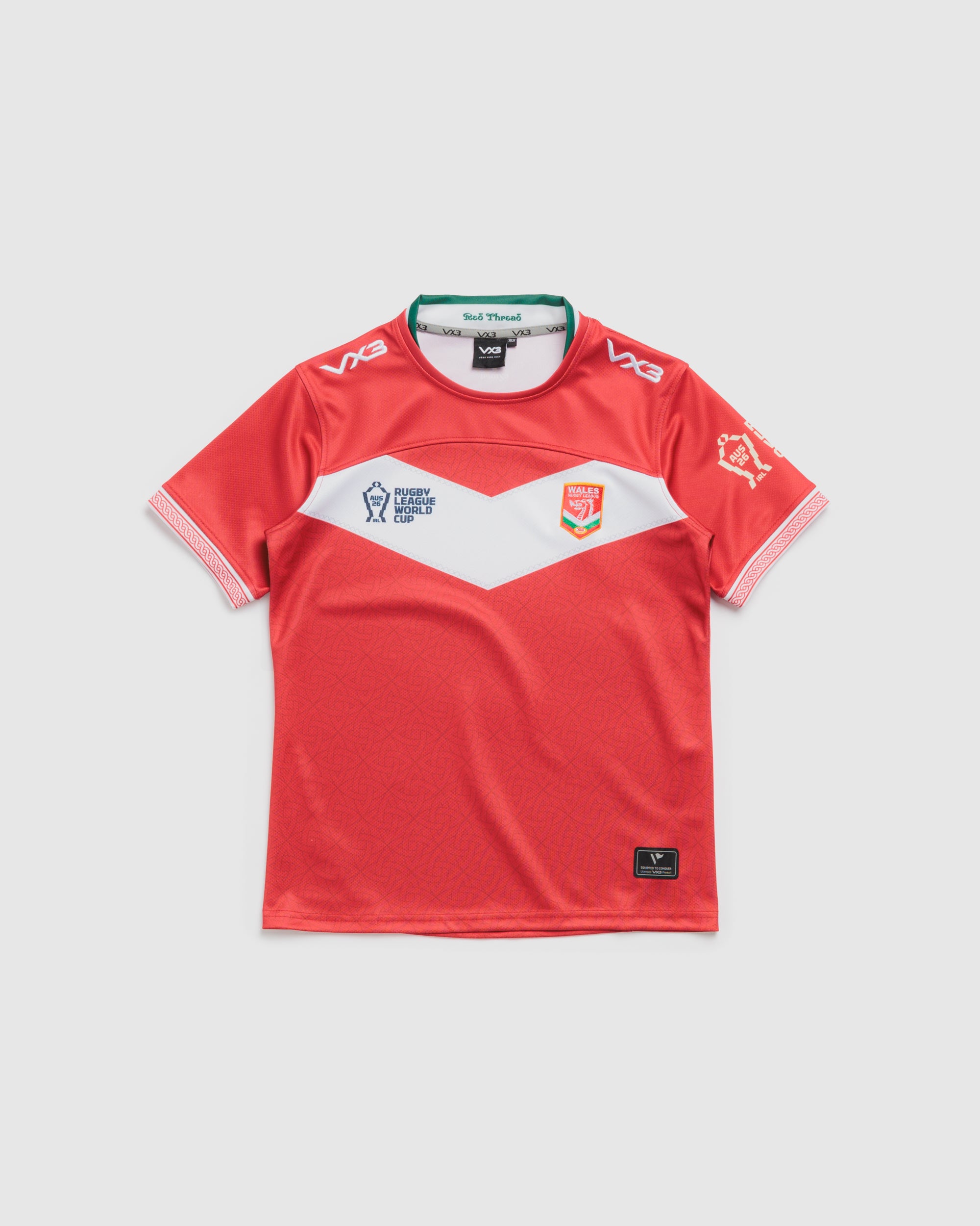 Wales Rugby League 2026 World Cup Replica Shirt Youth