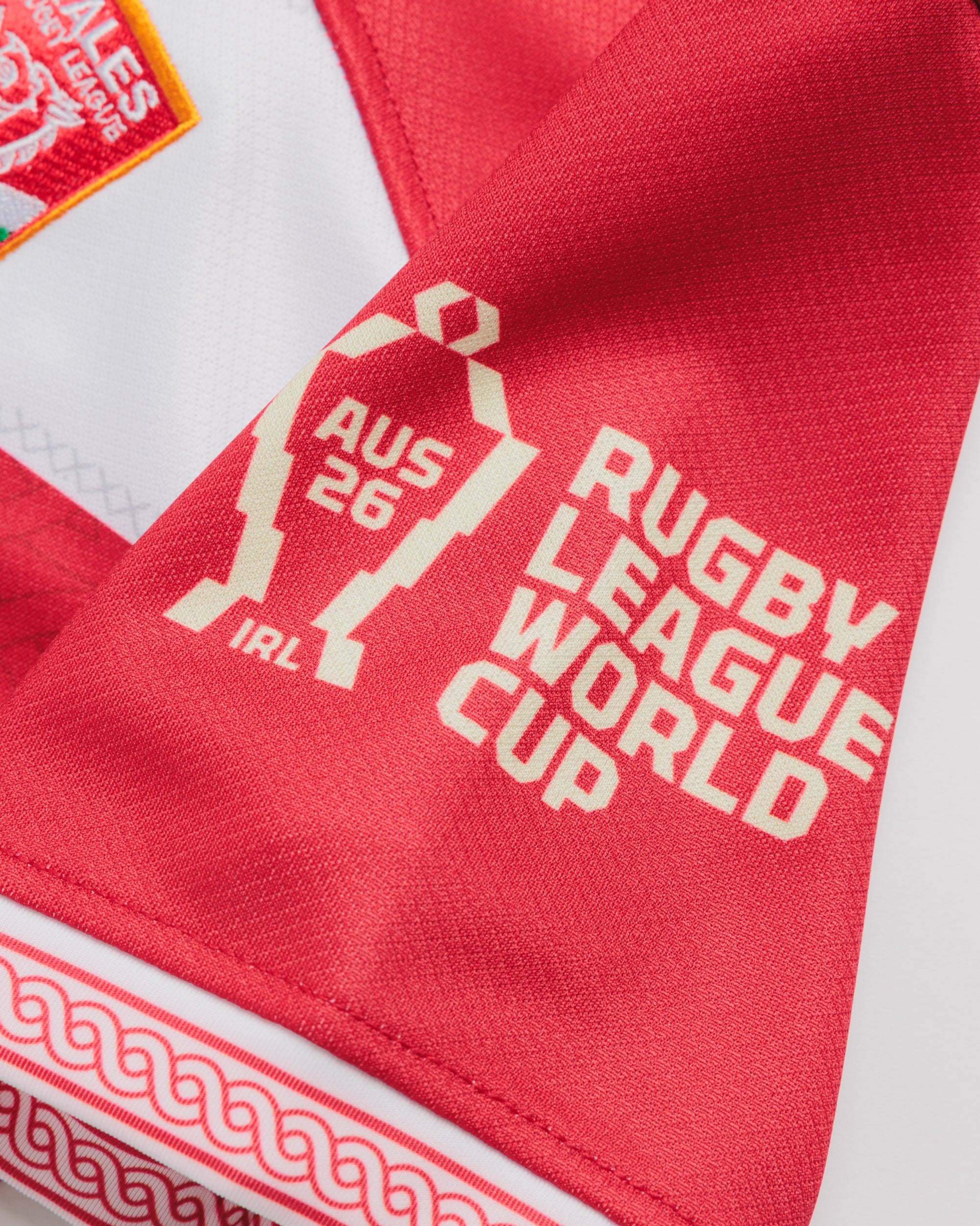 Wales Rugby League 2026 World Cup Replica Shirt Youth