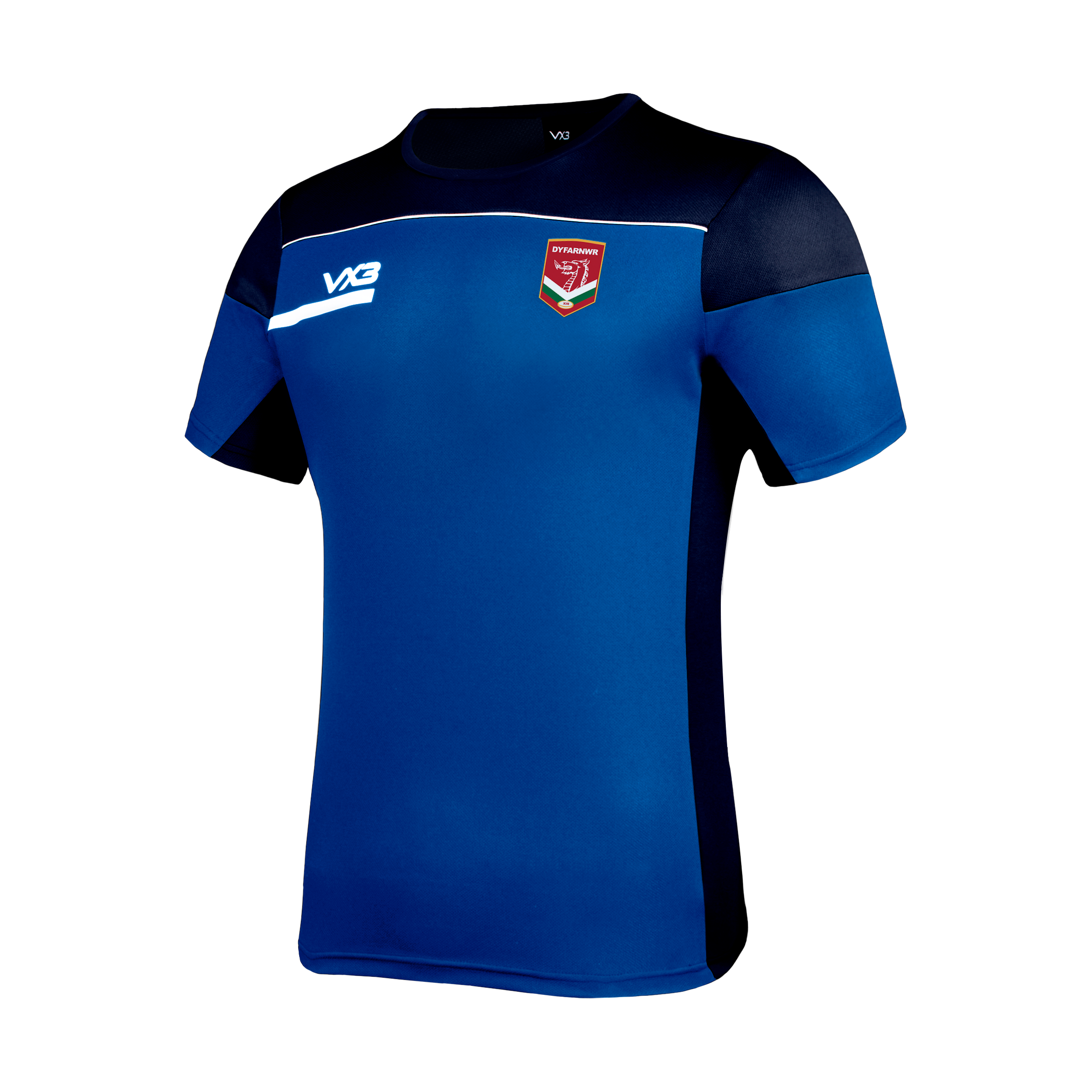 Wales Rugby League Refs Opus Tee Royal