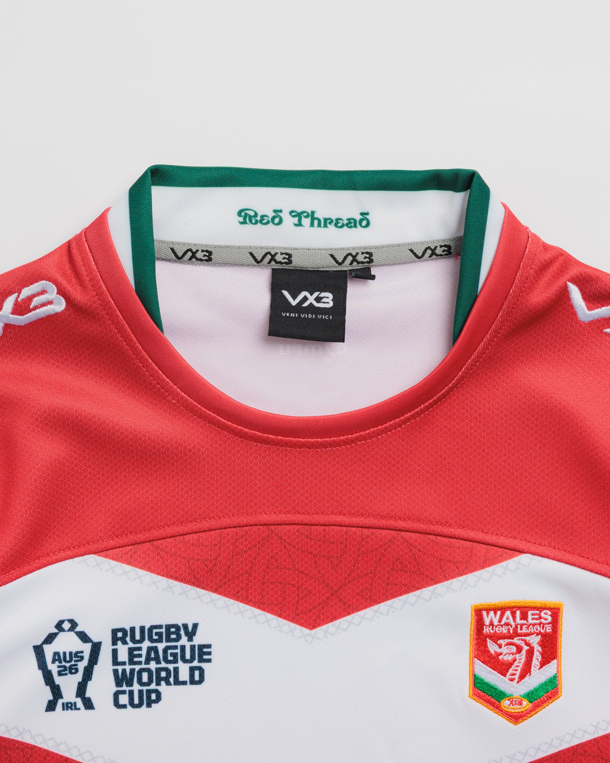 Wales Rugby League 2026 World Cup Replica Shirt Womens