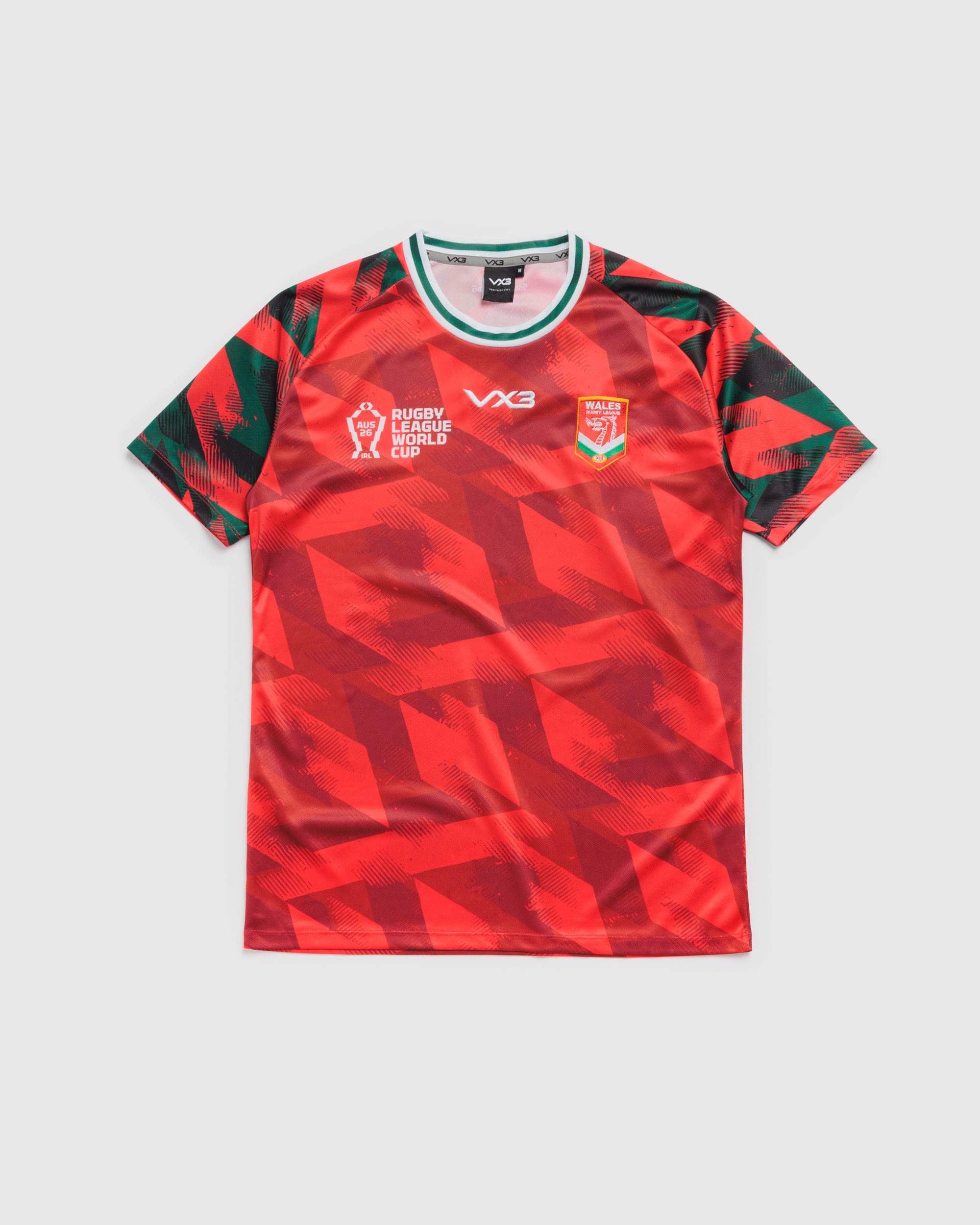 Wales Rugby League 2026 World Cup Training Tee