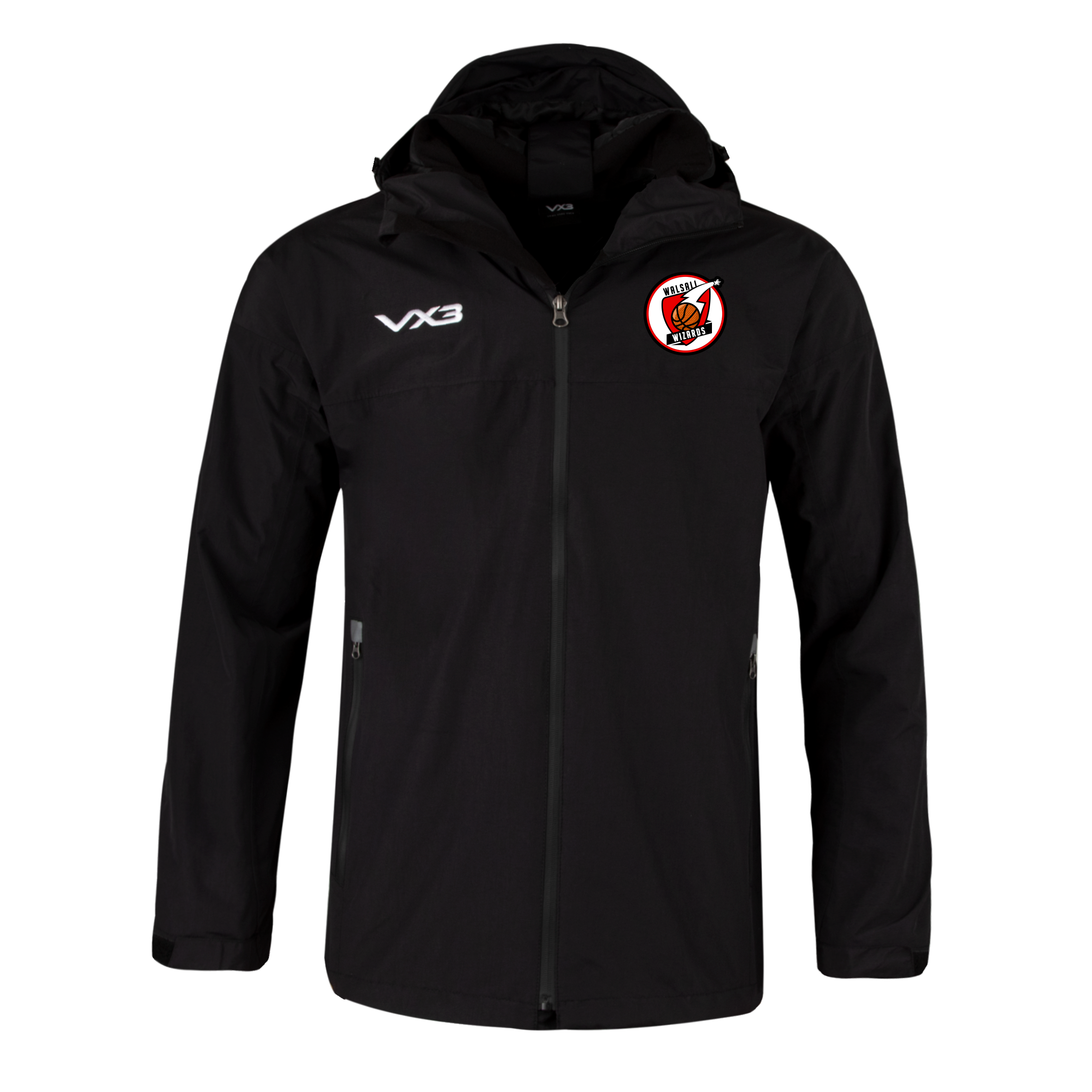 Walsall Wizards Basketball Protego Waterproof Jacket