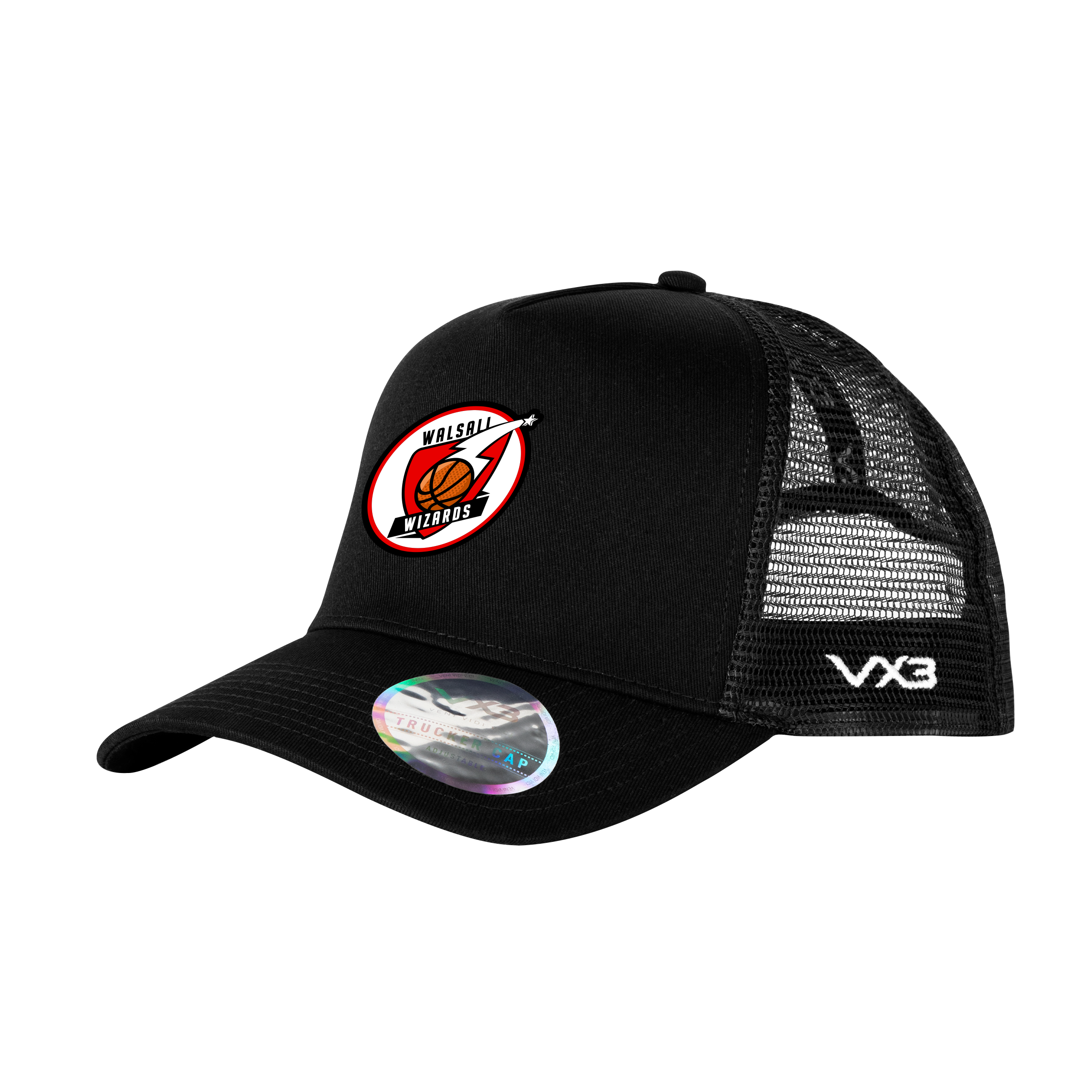 Walsall Wizards Basketball Trucker Cap
