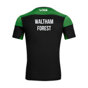 Waltham Forest District Opus Tee Youth - Black Emerald
