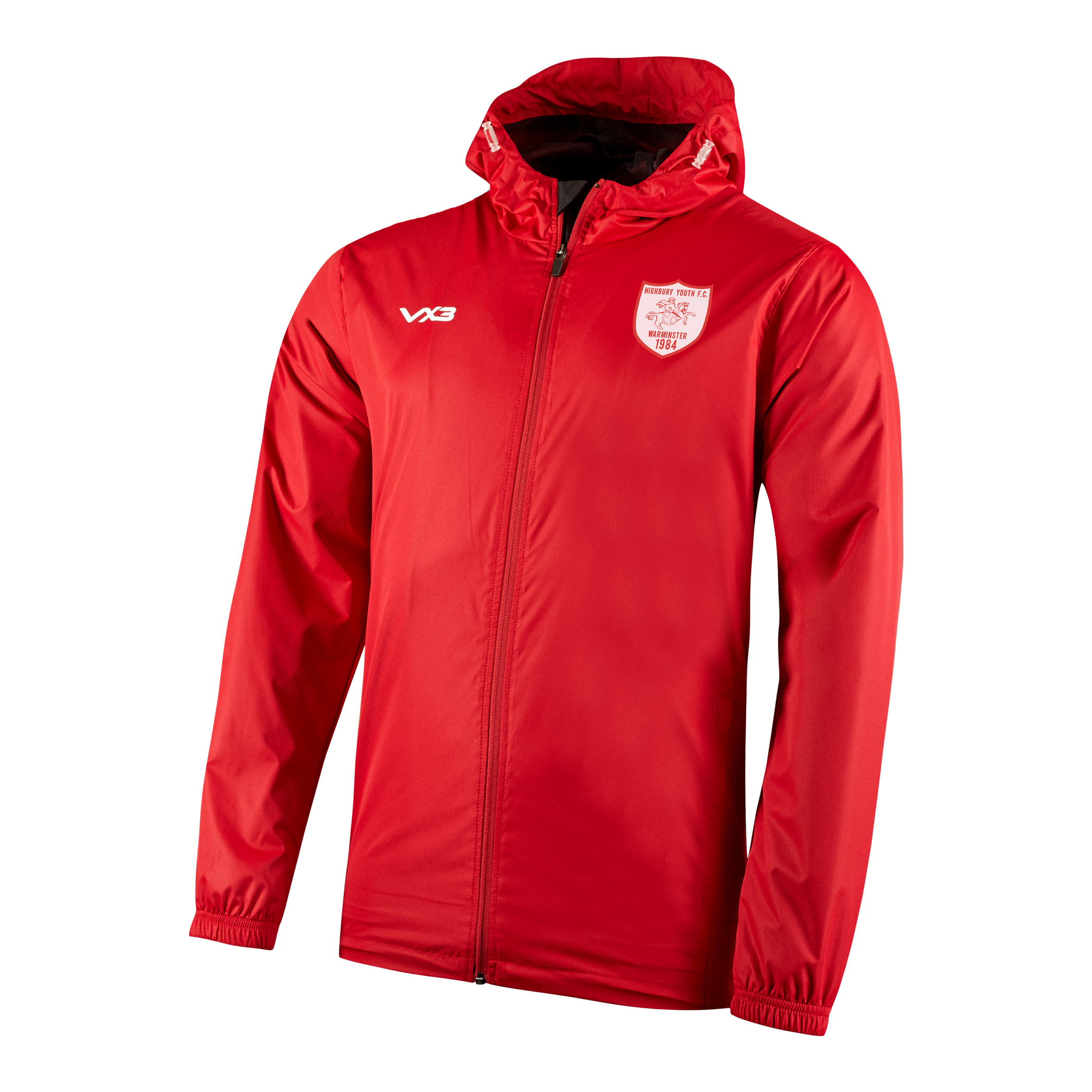 Warminster Highbury Primus Rain Jacket Red