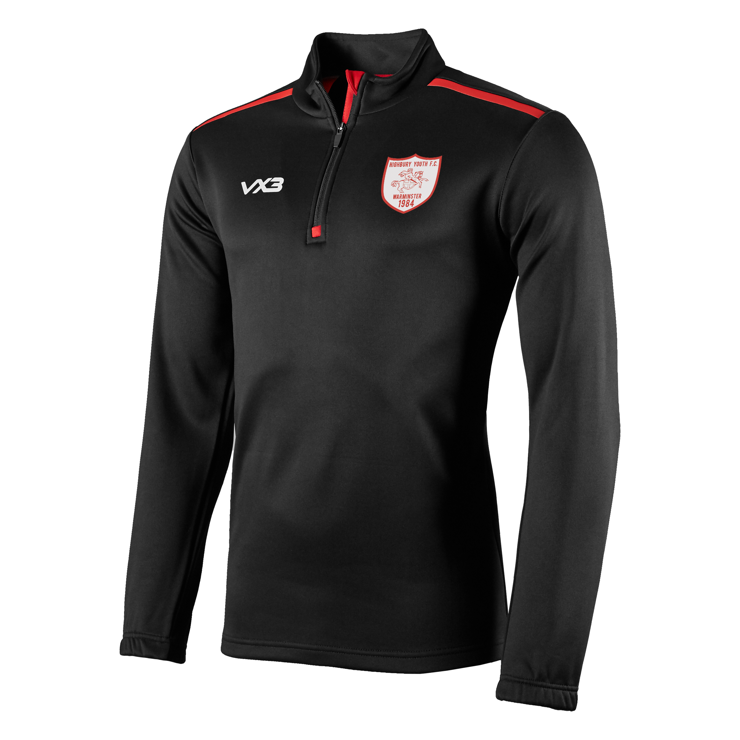 Warminster Highbury Fortis Youth Quarter Zip Sweat