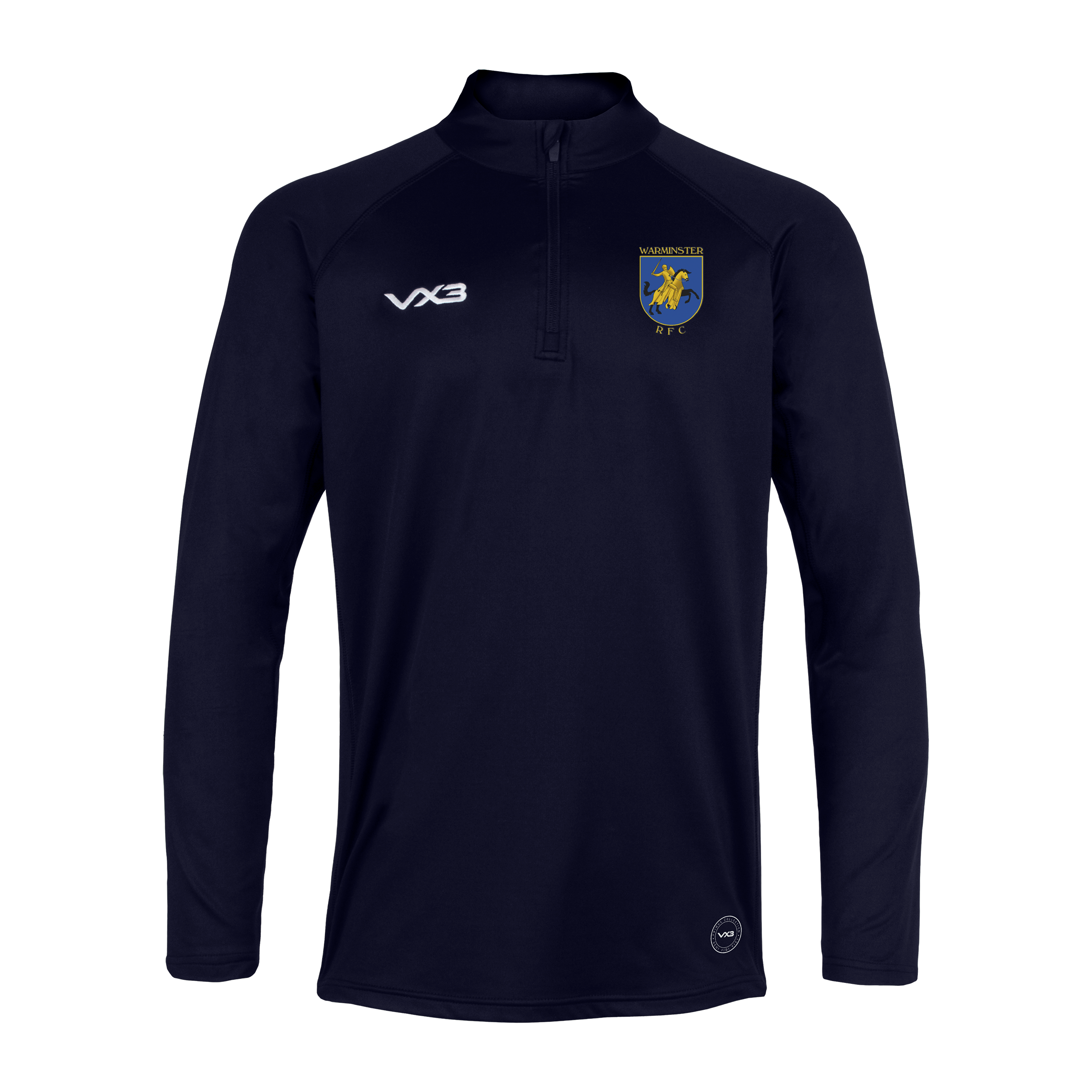 Warminster RFC Navy Primus Quarter Zip