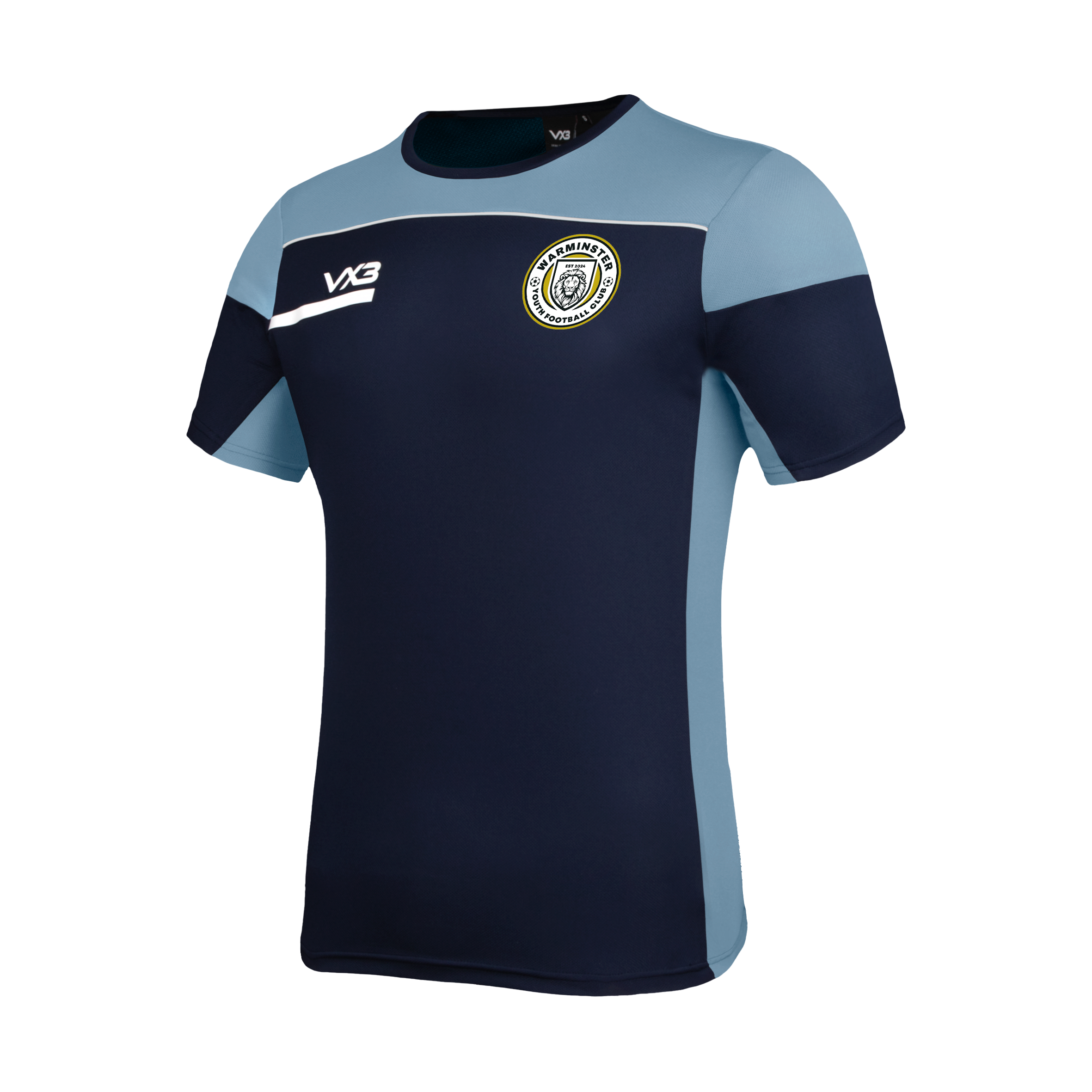 Warminster Youth FC Opus Tee - Navy Sky