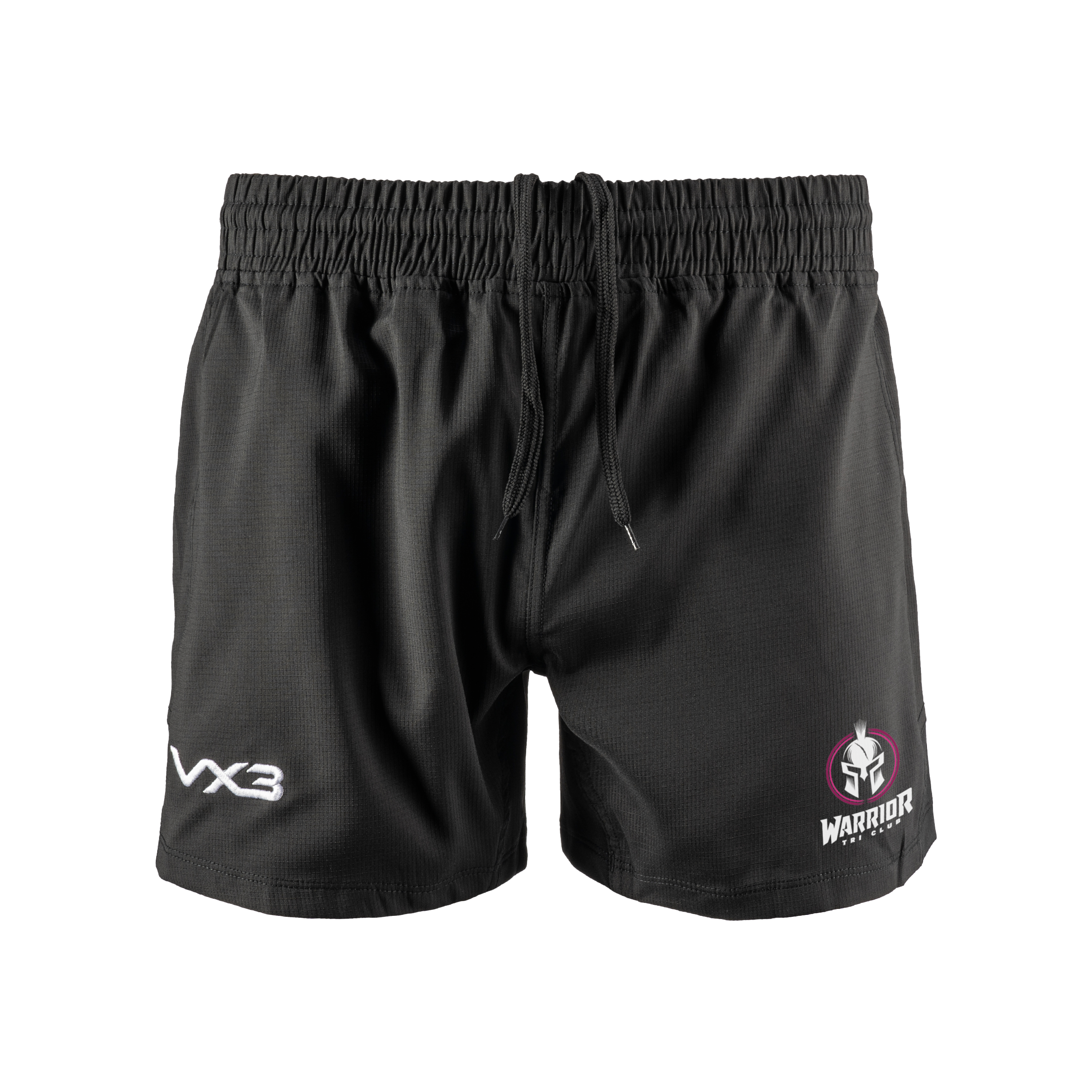 Warrior Tri Club Black Revo Youth Rugby Shorts
