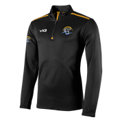Waterside Canoe Club Black/Amber Fortis Quarter Zip Sweat