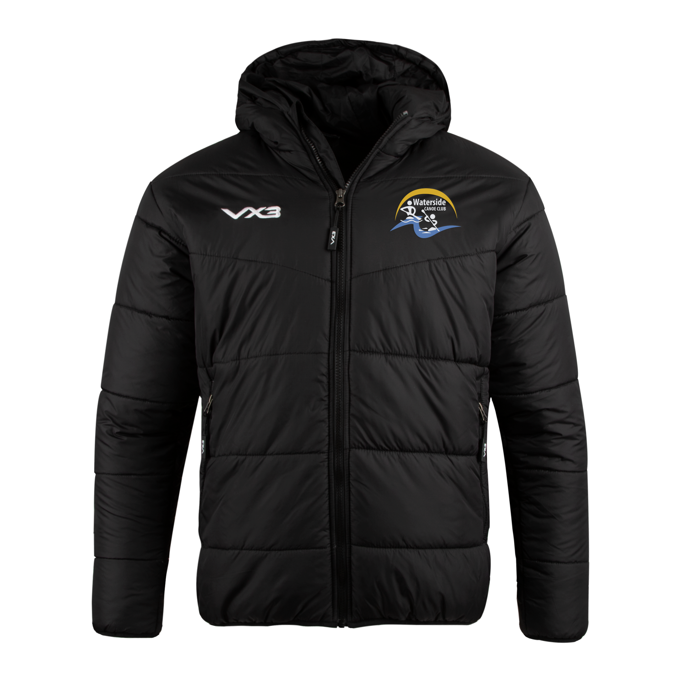 Waterside Canoe Club Black Lorica Quilted Jacket