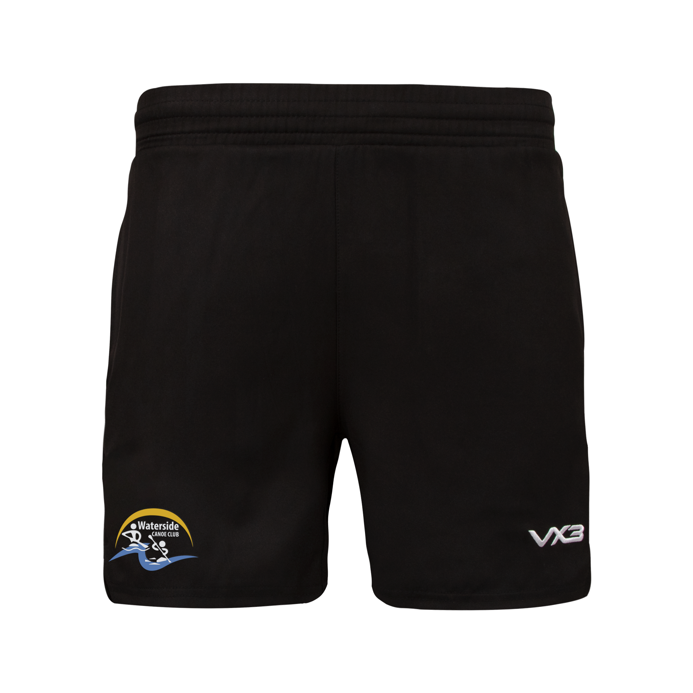 Waterside Canoe Club Black Ludus Gym Shorts