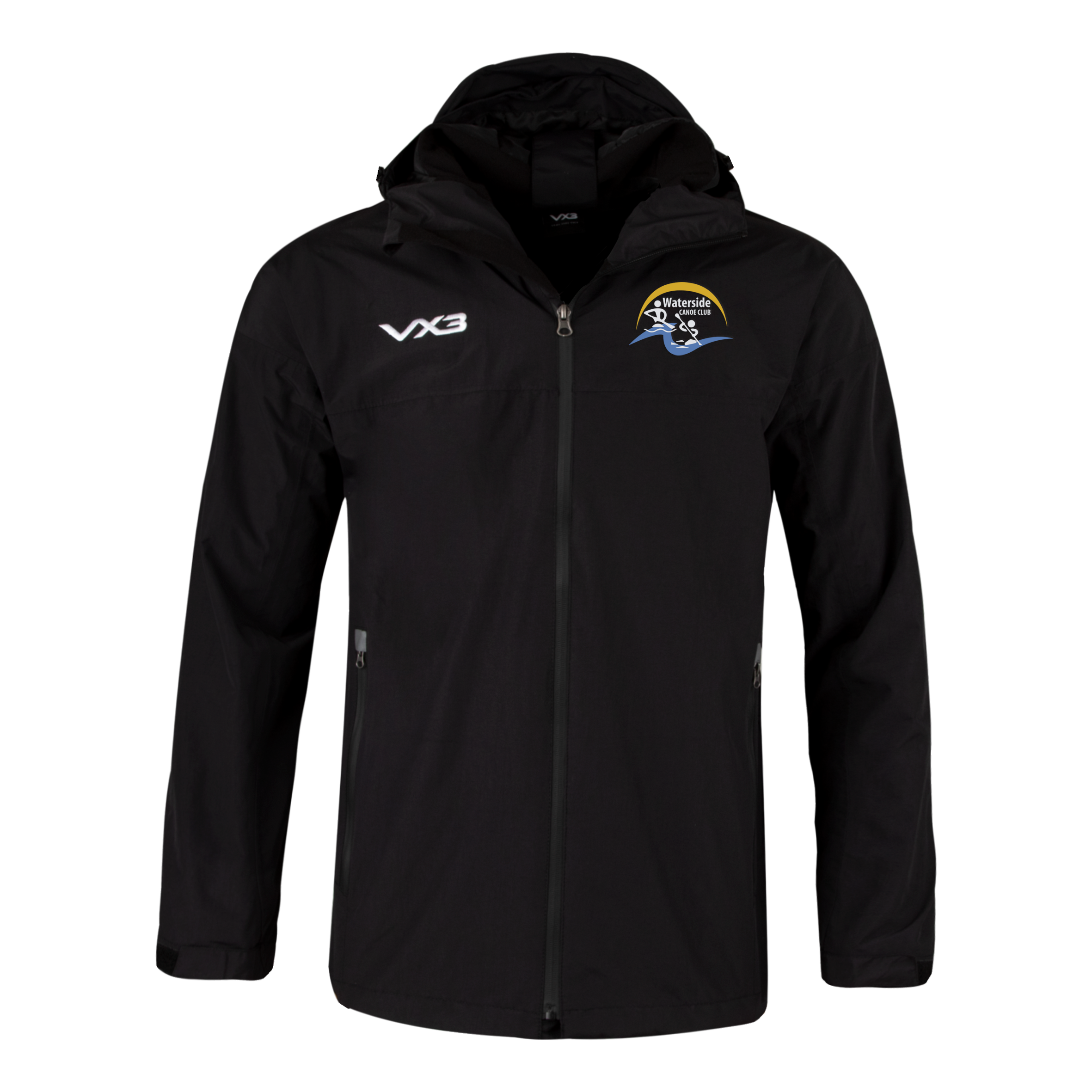 Waterside Canoe Club Black Protego Waterproof Jacket
