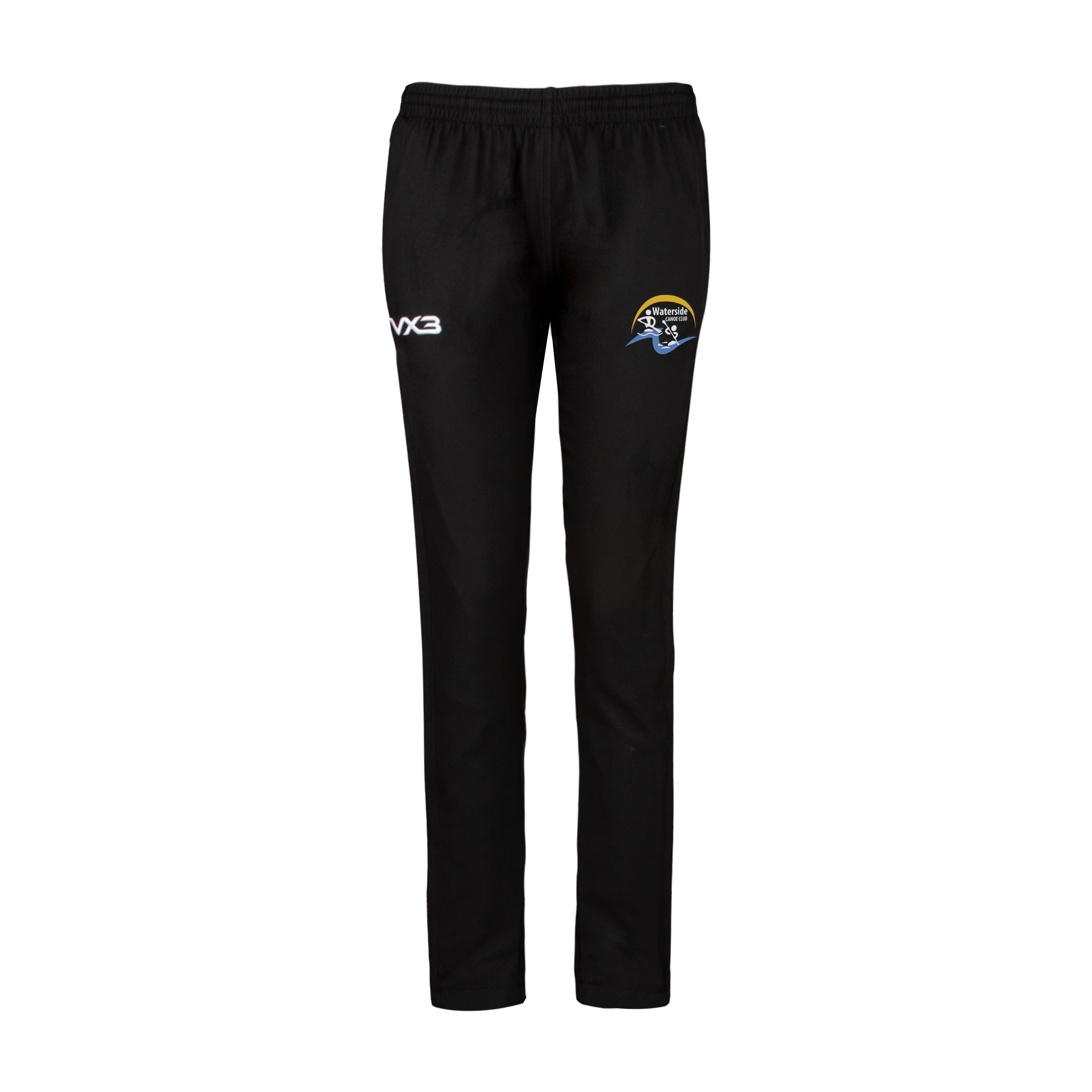 Waterside Canoe Club Black Solum Ladies Trackpant