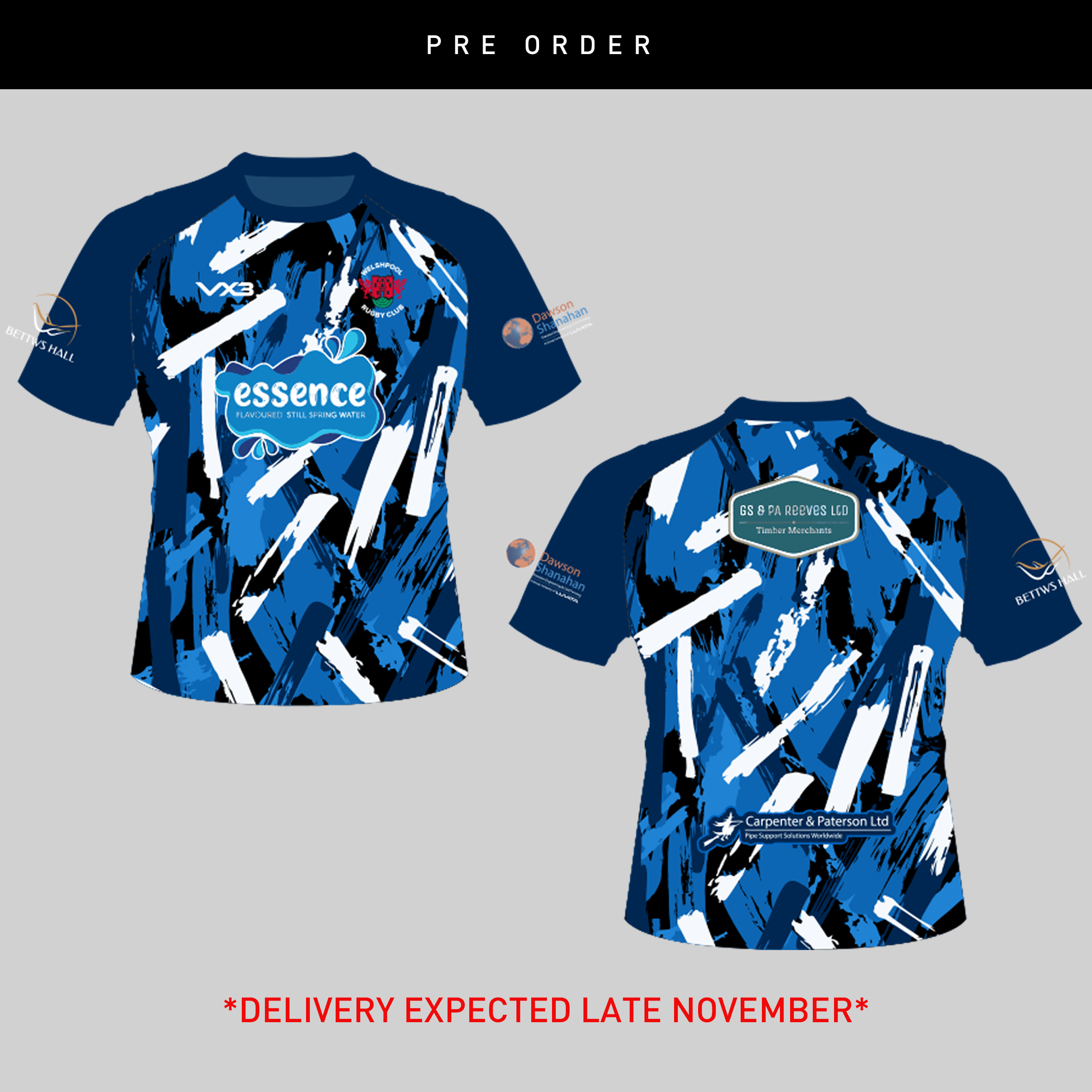 Welshpool RFC 2026 Sublimated Tee 1