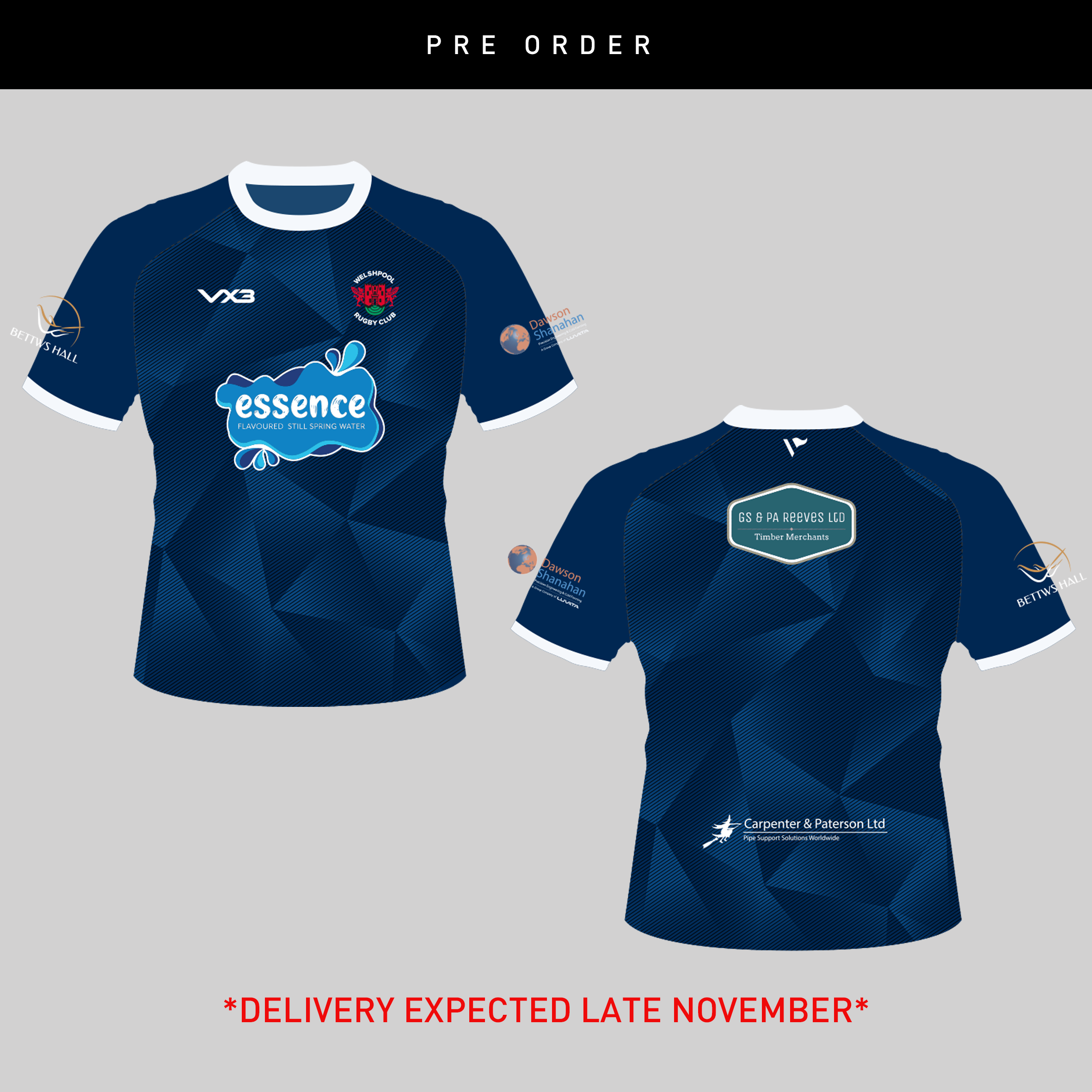 Welshpool RFC 2026 Youth Sublimated Tee 2