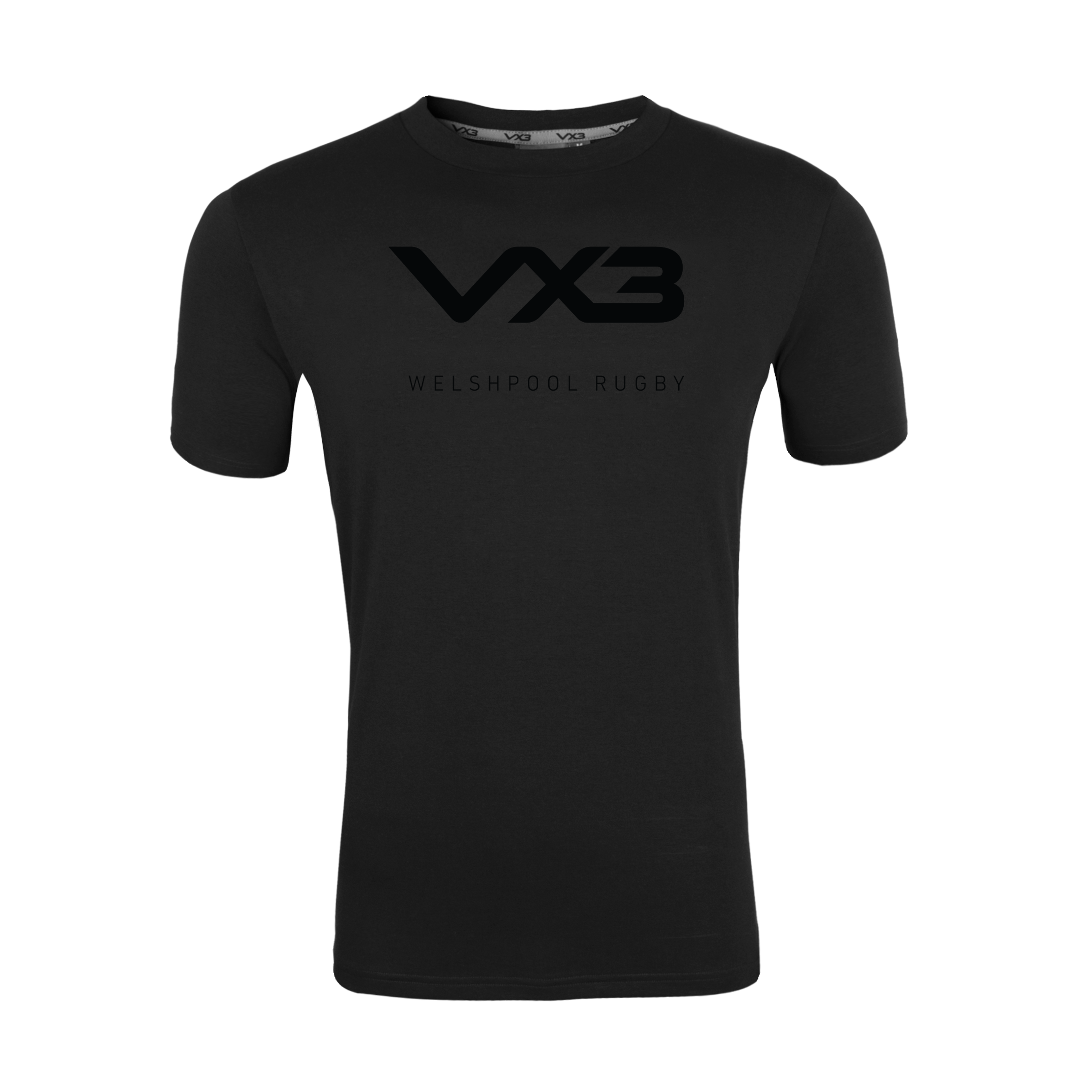 WELSHPOOL RFC - WARRIORS Black Youth Invicta Tee