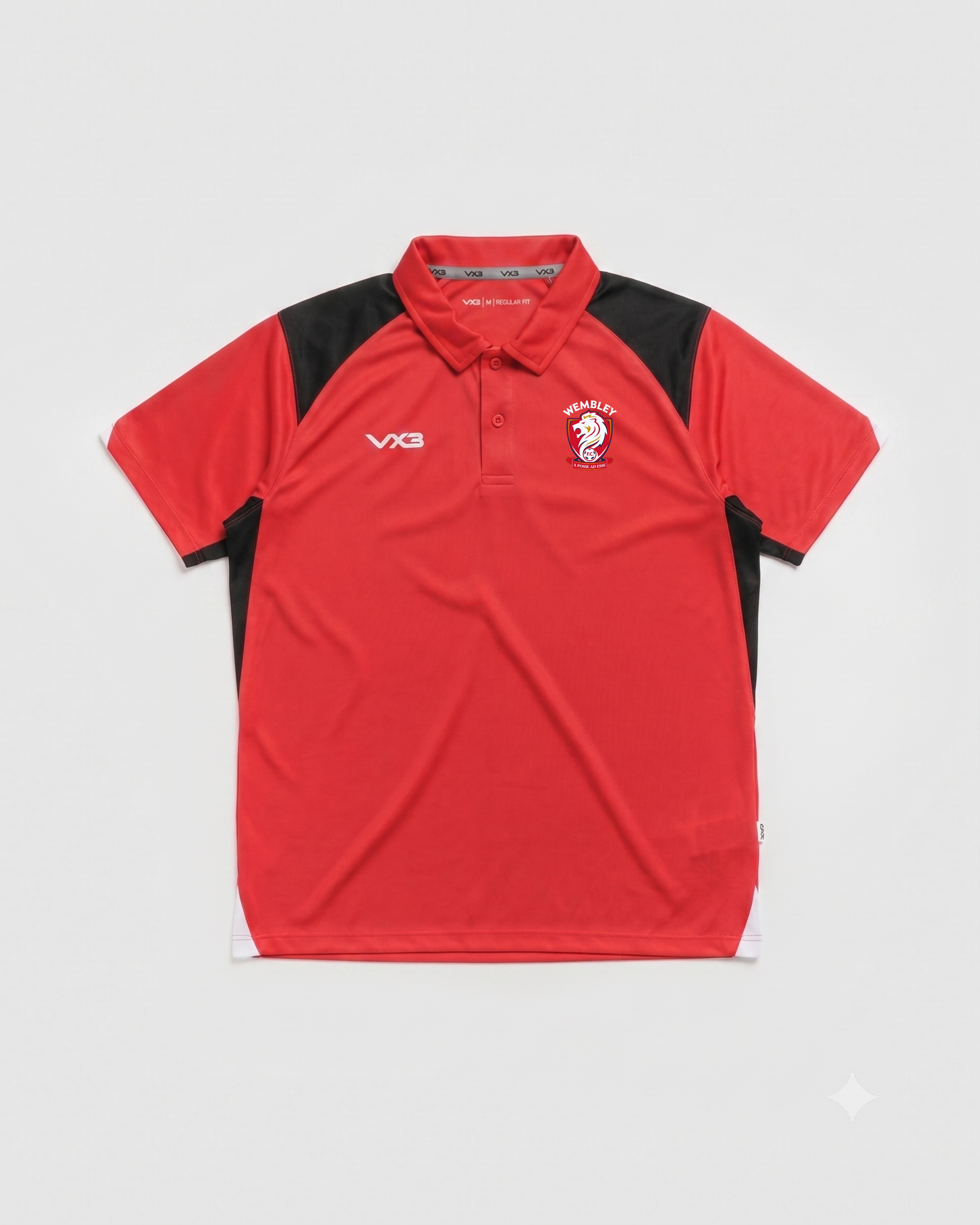 Wembley FC Red Vertex Polo
