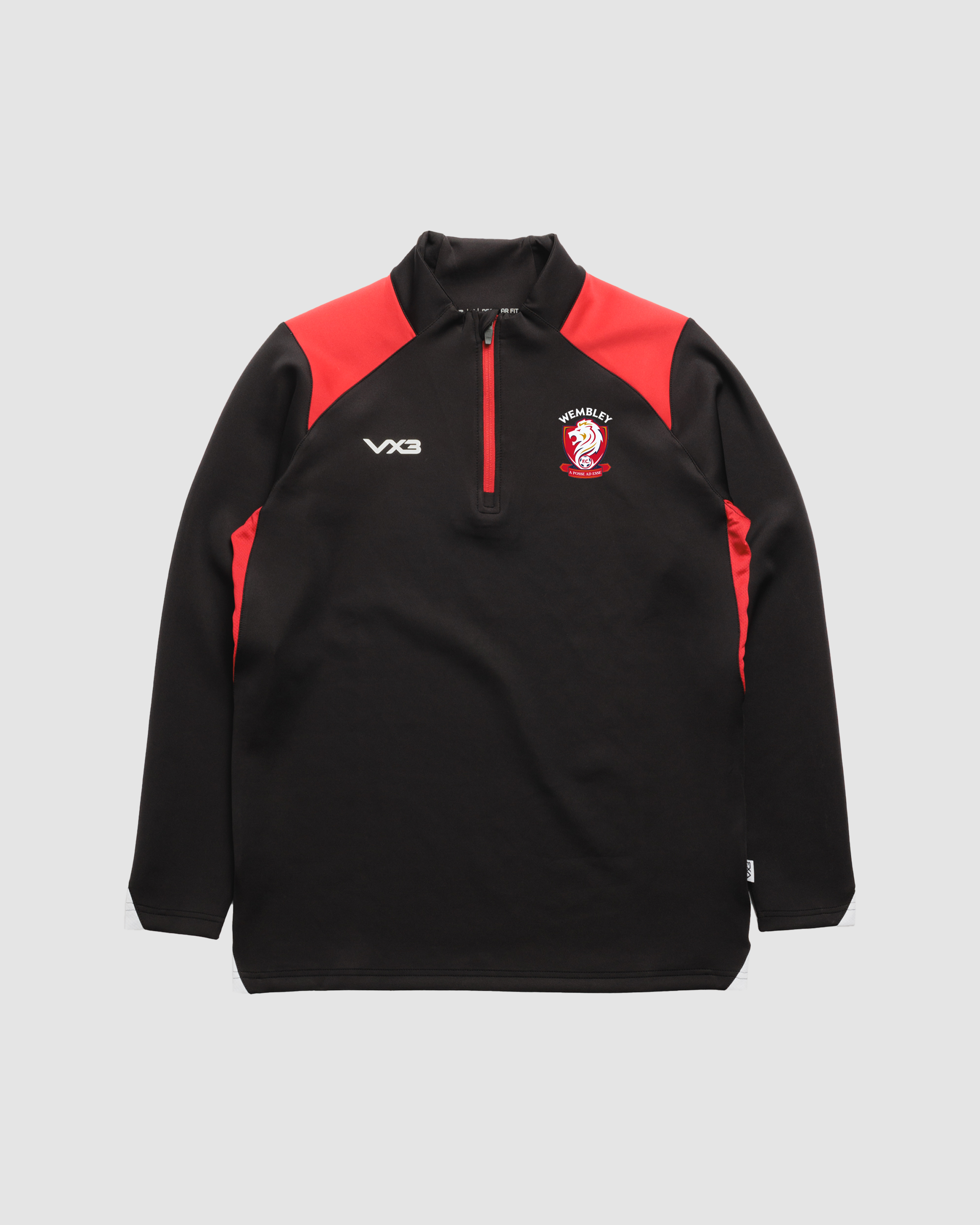 Wembley FC Black Vertex Quarter Zip