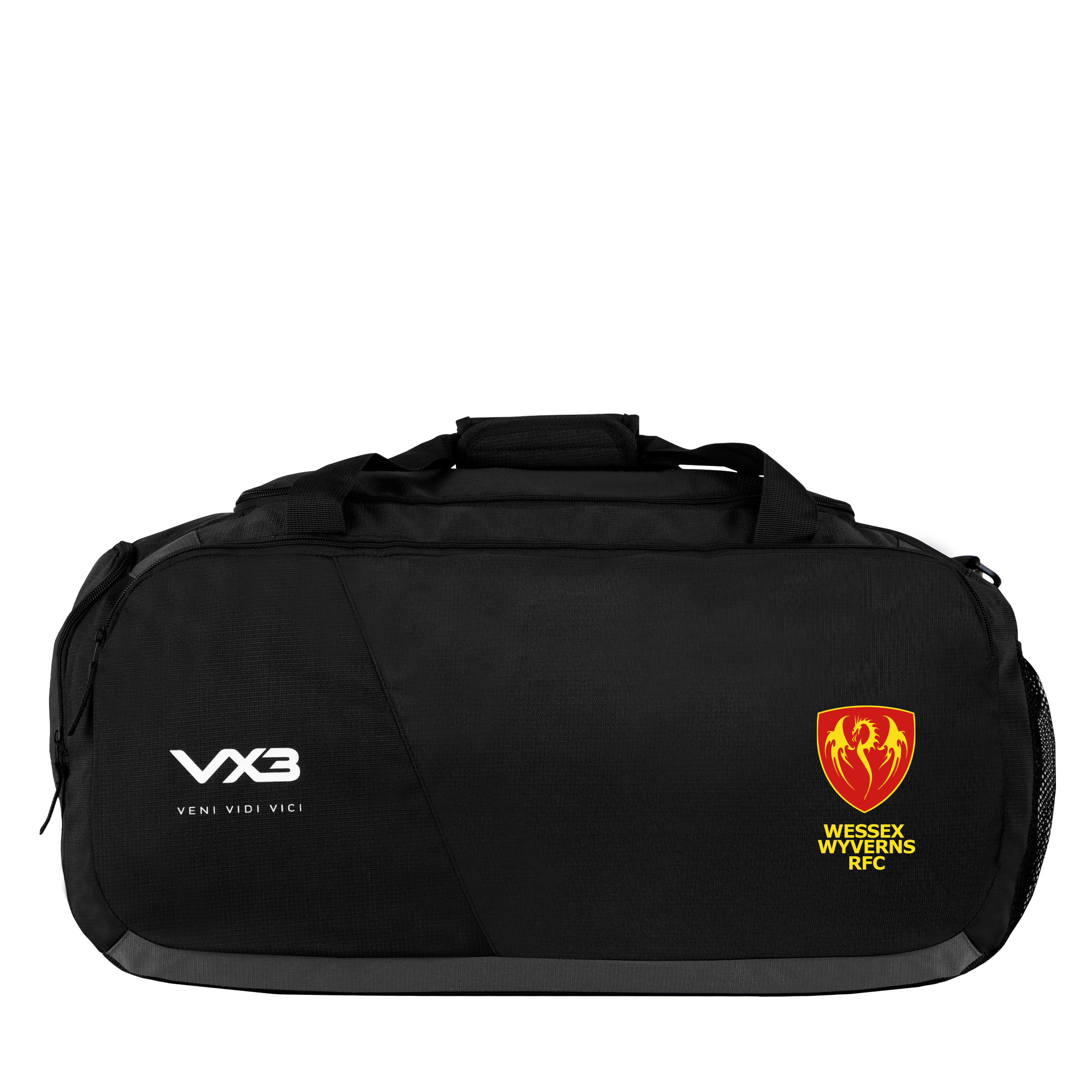 Wessex Wyverns RFC Performance Kit Bag Black/Dark