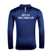 West Exe Table Tennis Club Fortis Youth Quarter Zip Sweat