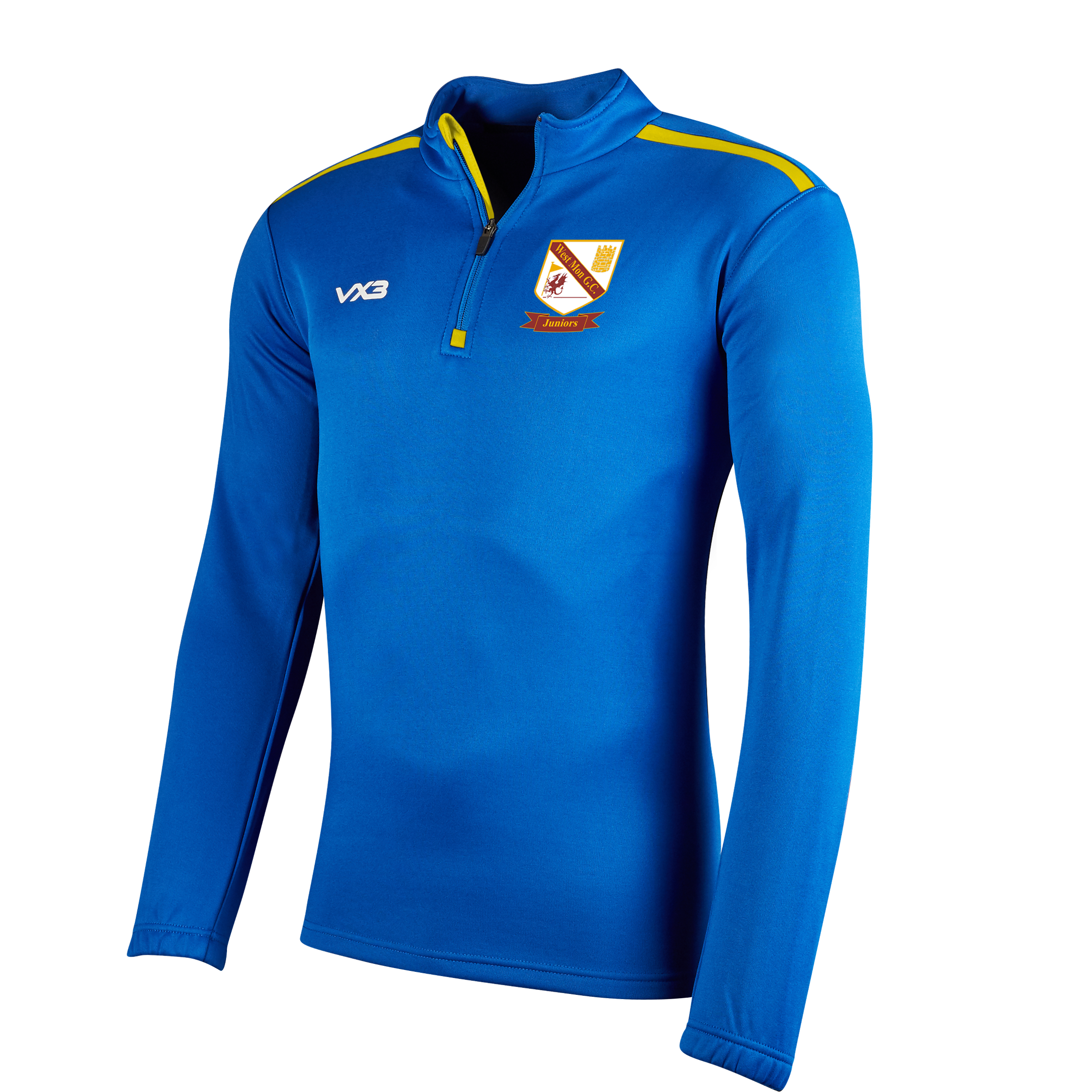 West Monmouthshire Golf Club Fortis Youth Quarter Zip Sweat