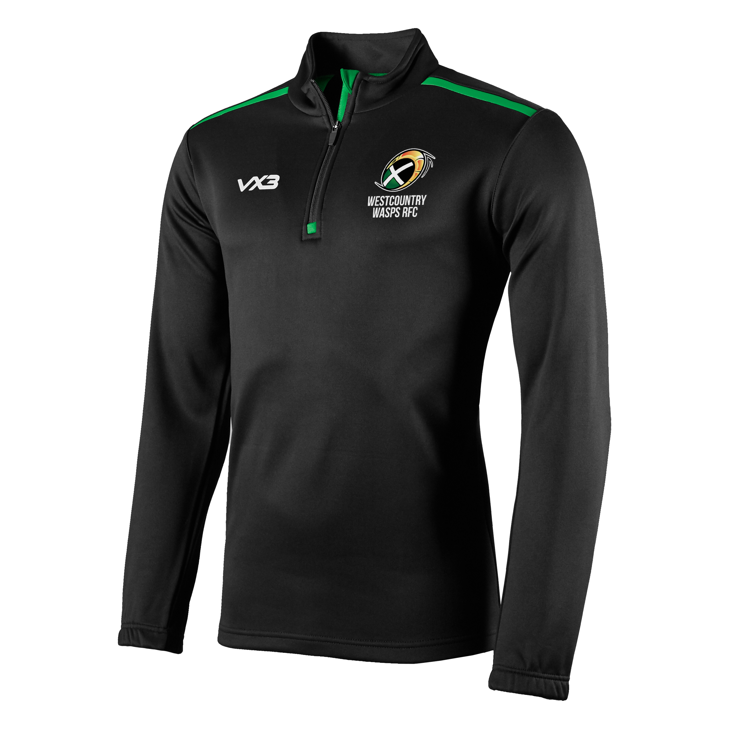 Westcountry Wasps RFC Fortis Youth Quarter Zip Sweat