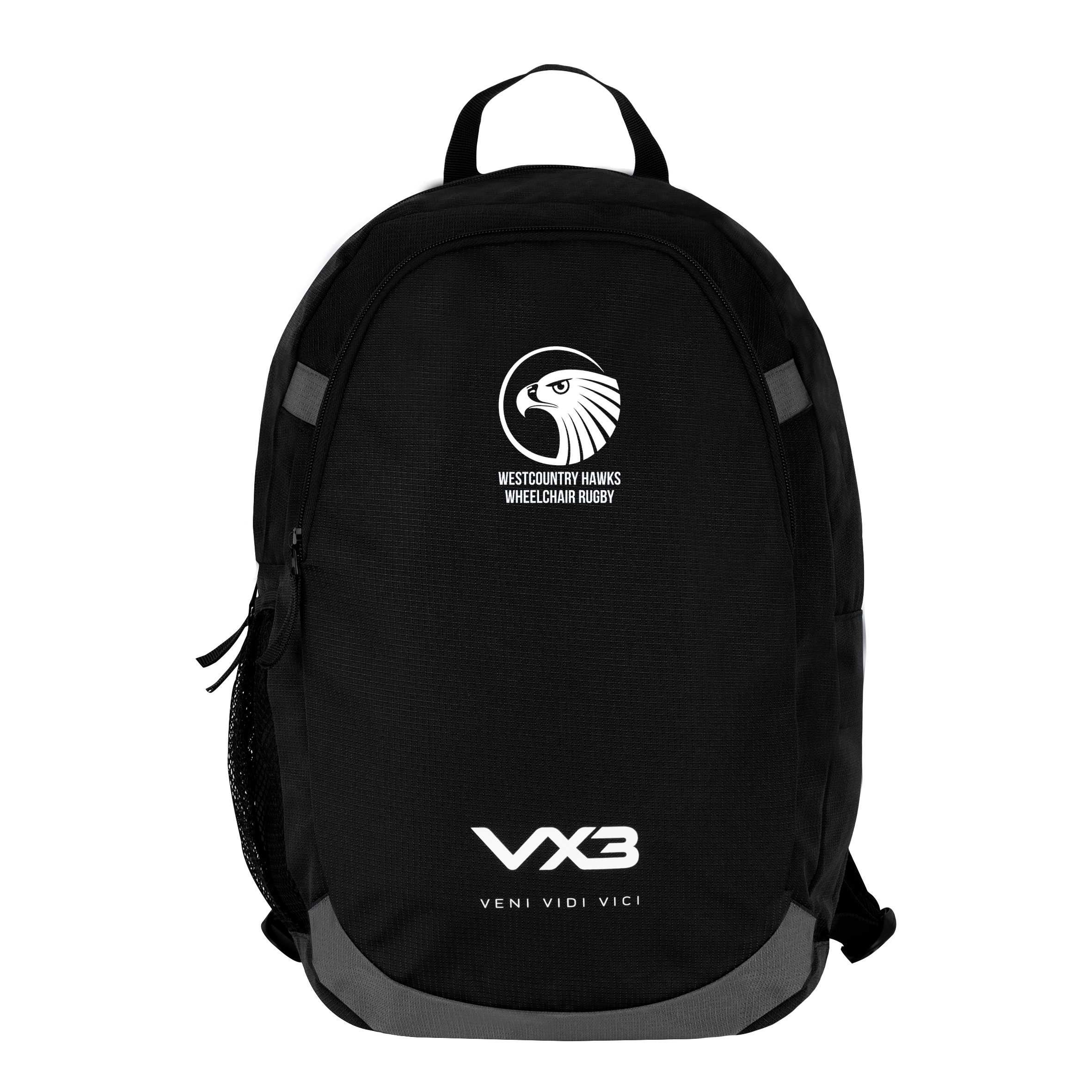 Westcountry Hawks Wheelchair Rugby Performance Backpack Black/Dark