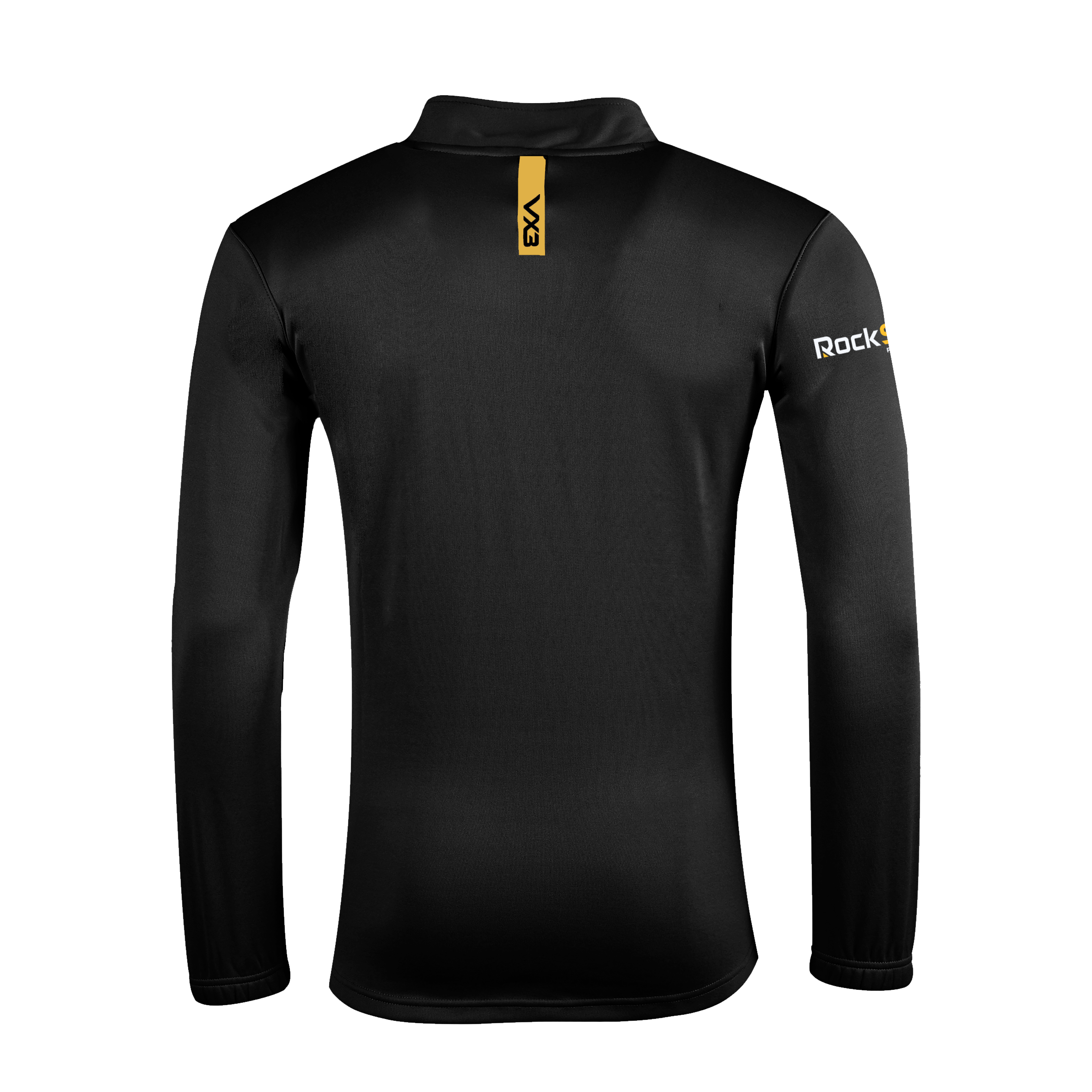 Westcountry Hawks Wheelchair Rugby Fortis Quarter Zip Sweat - Black/Amber