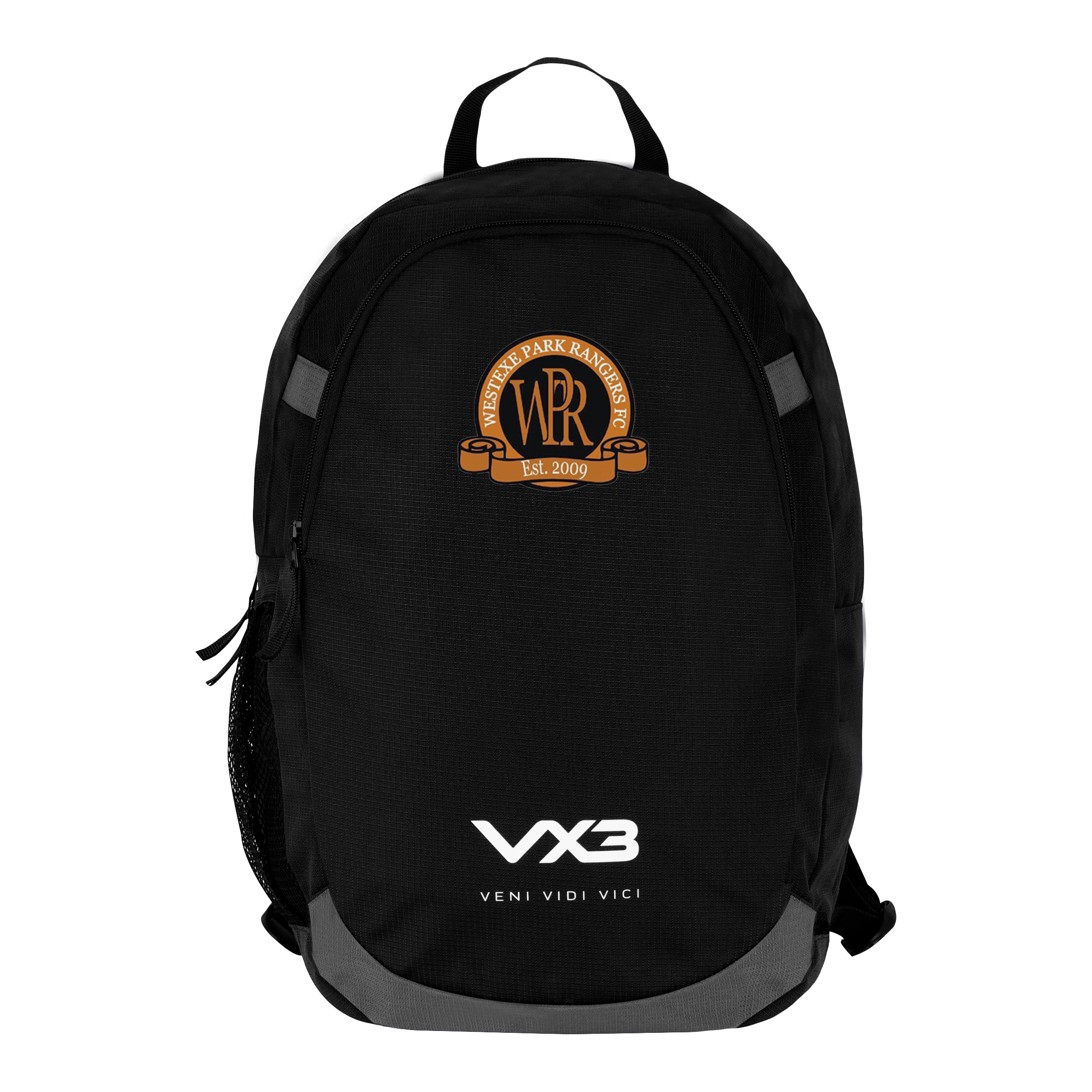Westexe Park Rangers FC Black Performance Backpack