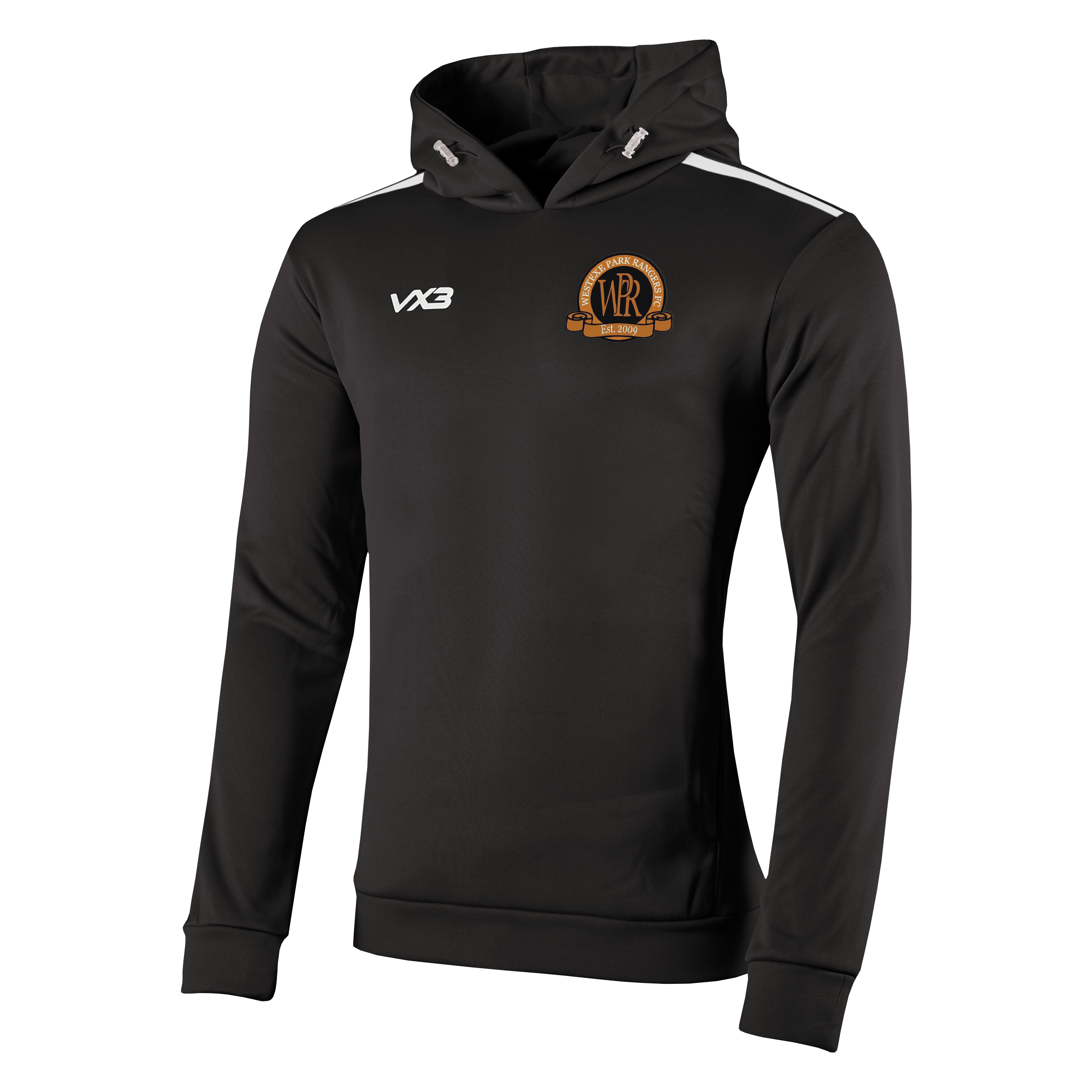 Westexe Park Rangers FC Black Fortis Hoodie