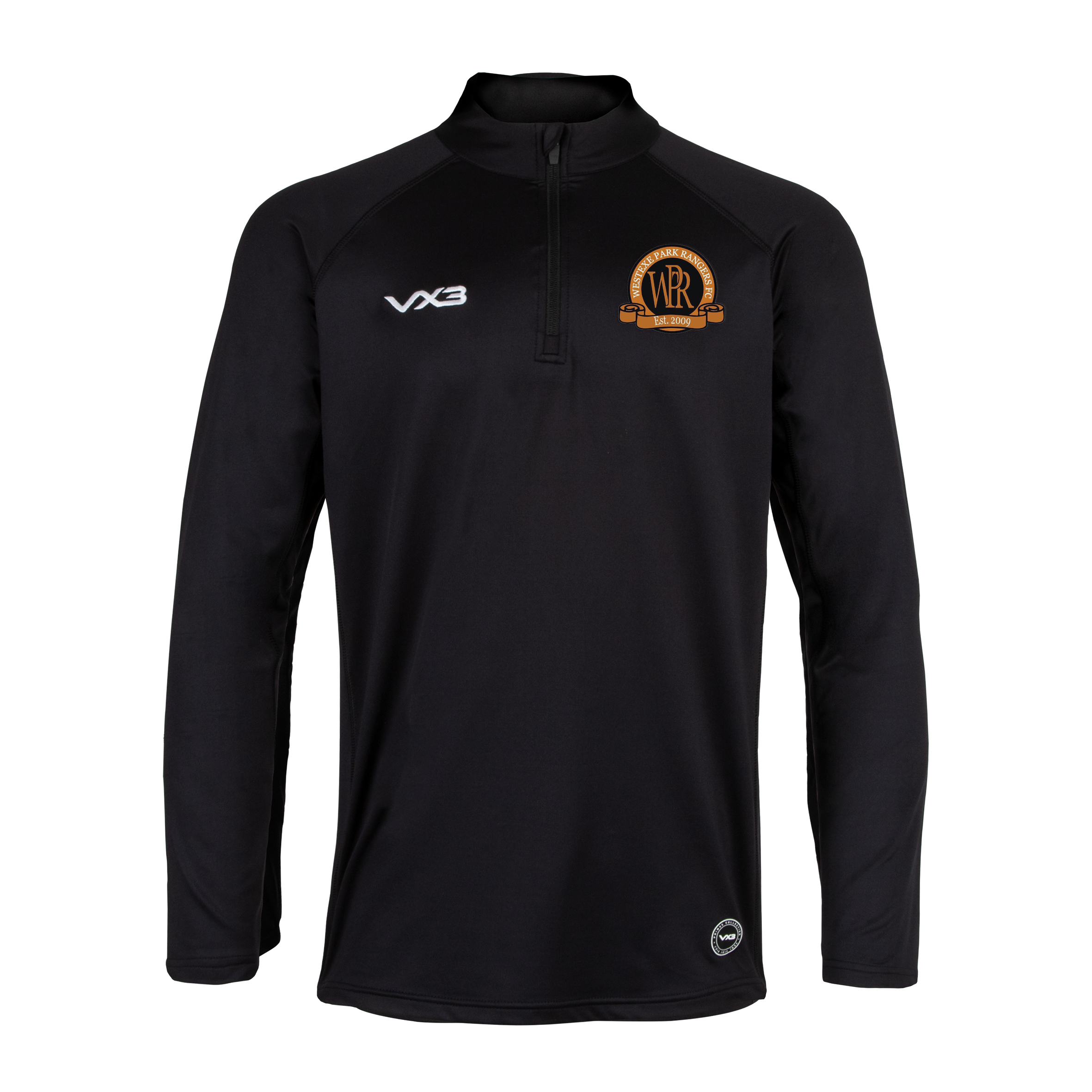 Westexe Park Rangers FC Black Primus Quarter Zip