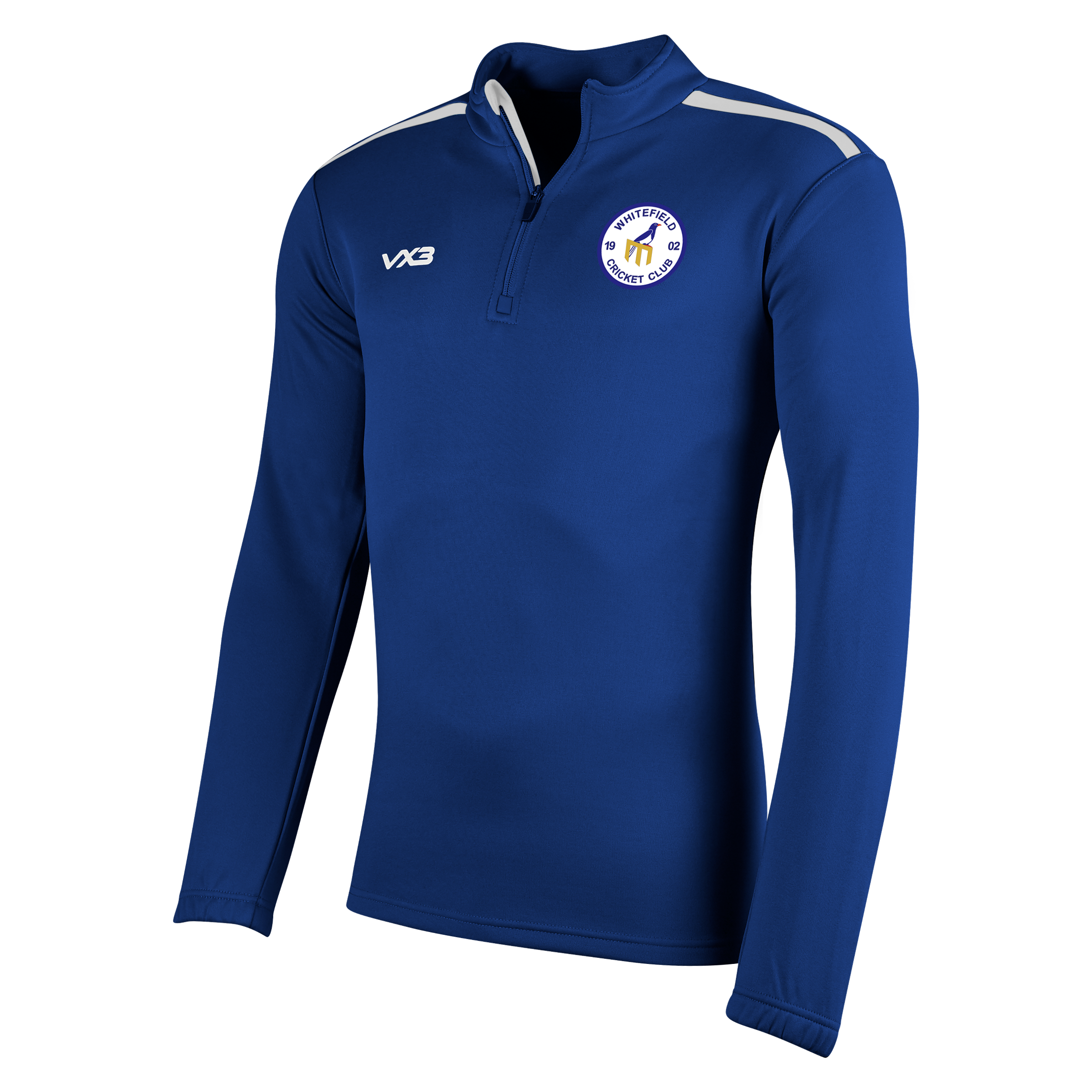 Whitefield Cricket Club Fortis Youth Quarter Zip Sweat