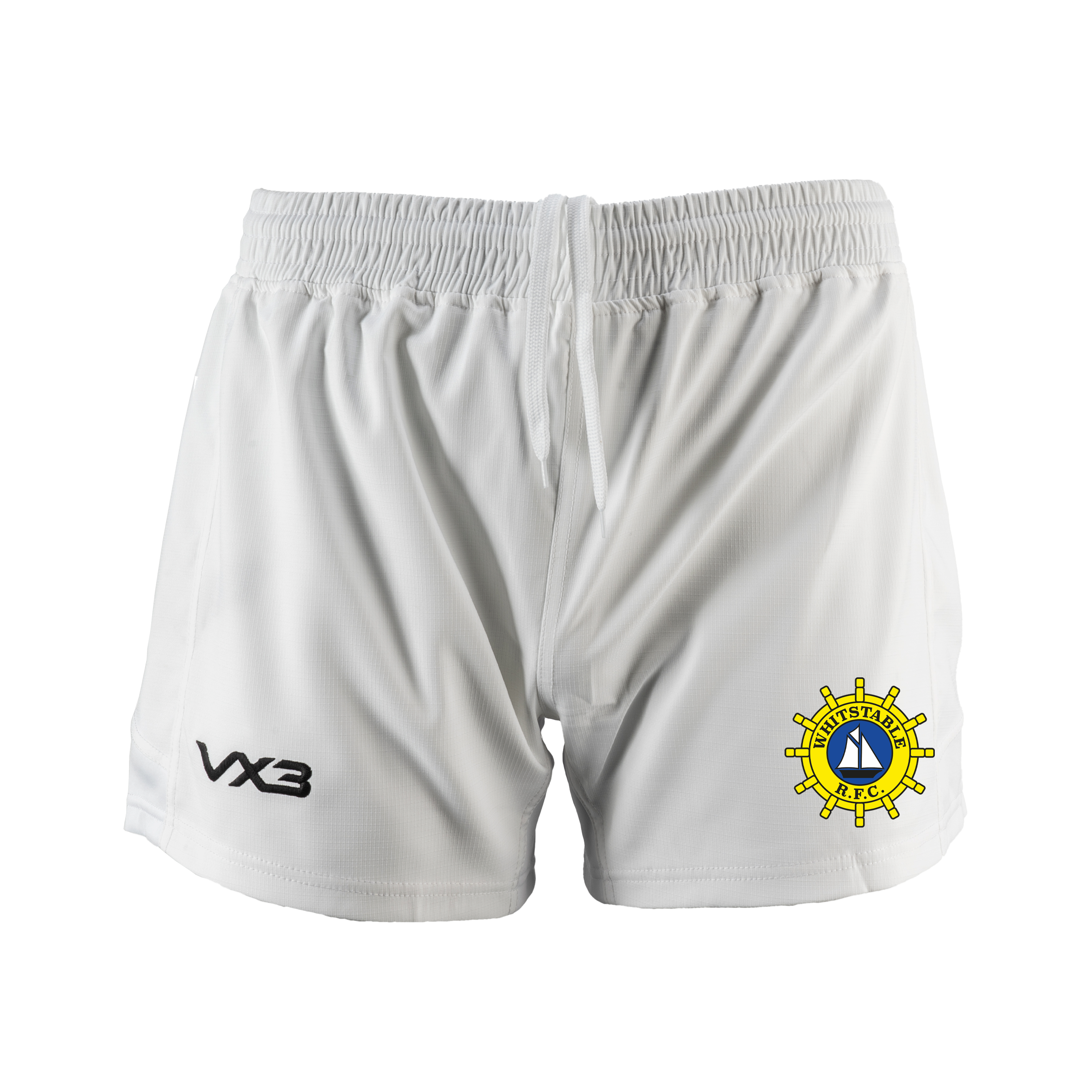 Whitstable RFC Revo Youth Rugby Shorts White