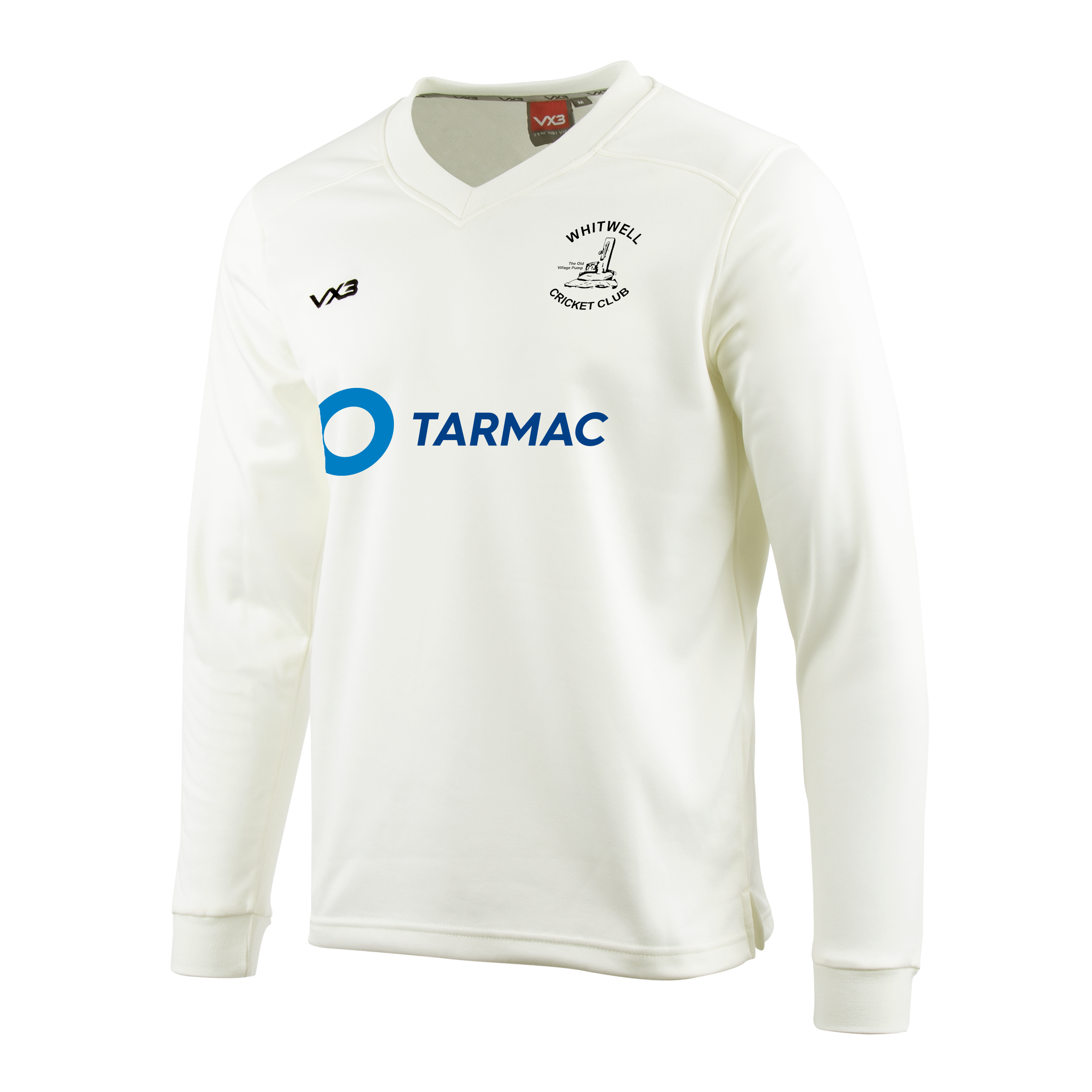 Whitwell Cricket Club Cricket Whites Sweatshirt Elite