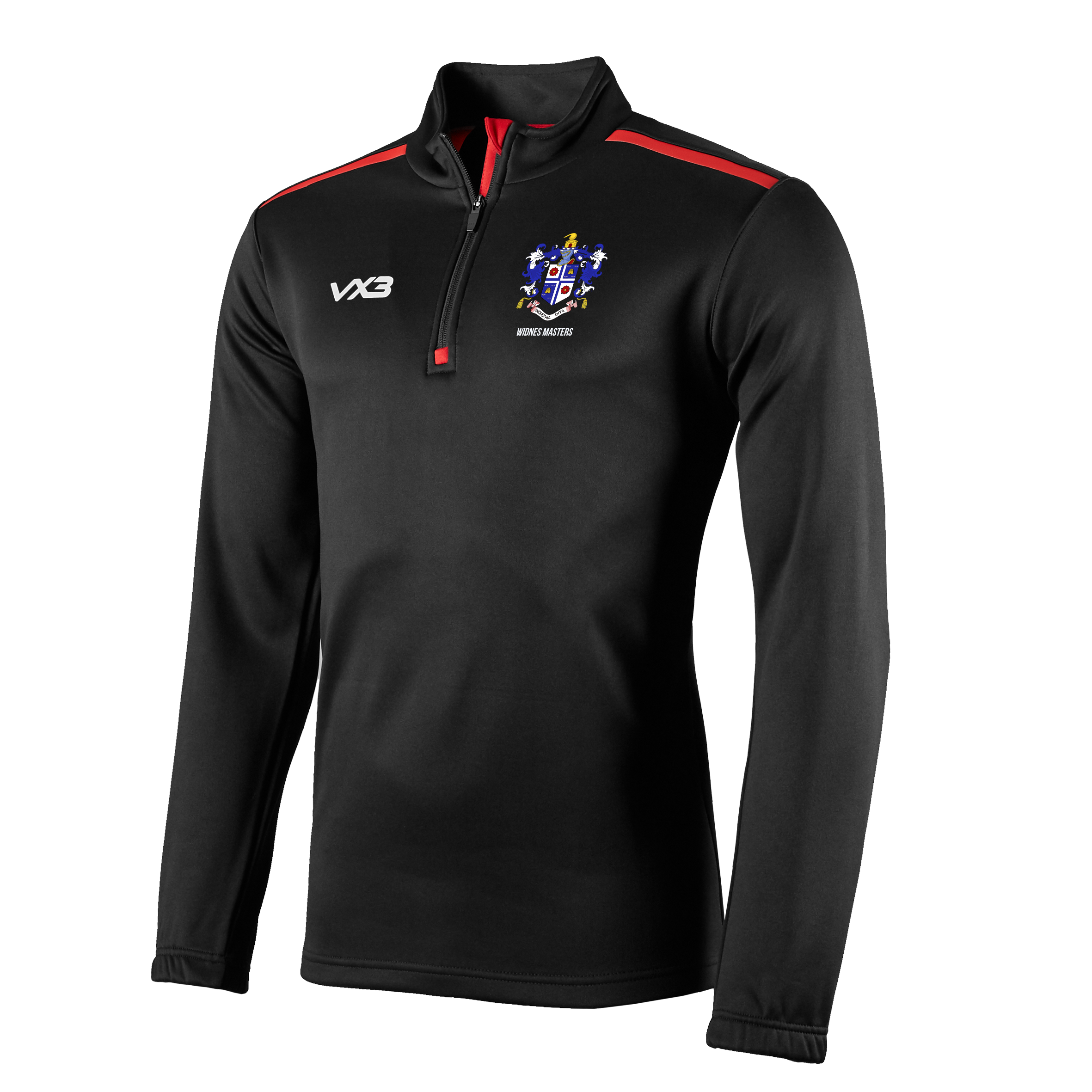 Widnes RLFC Fortis Quarter Zip Sweat