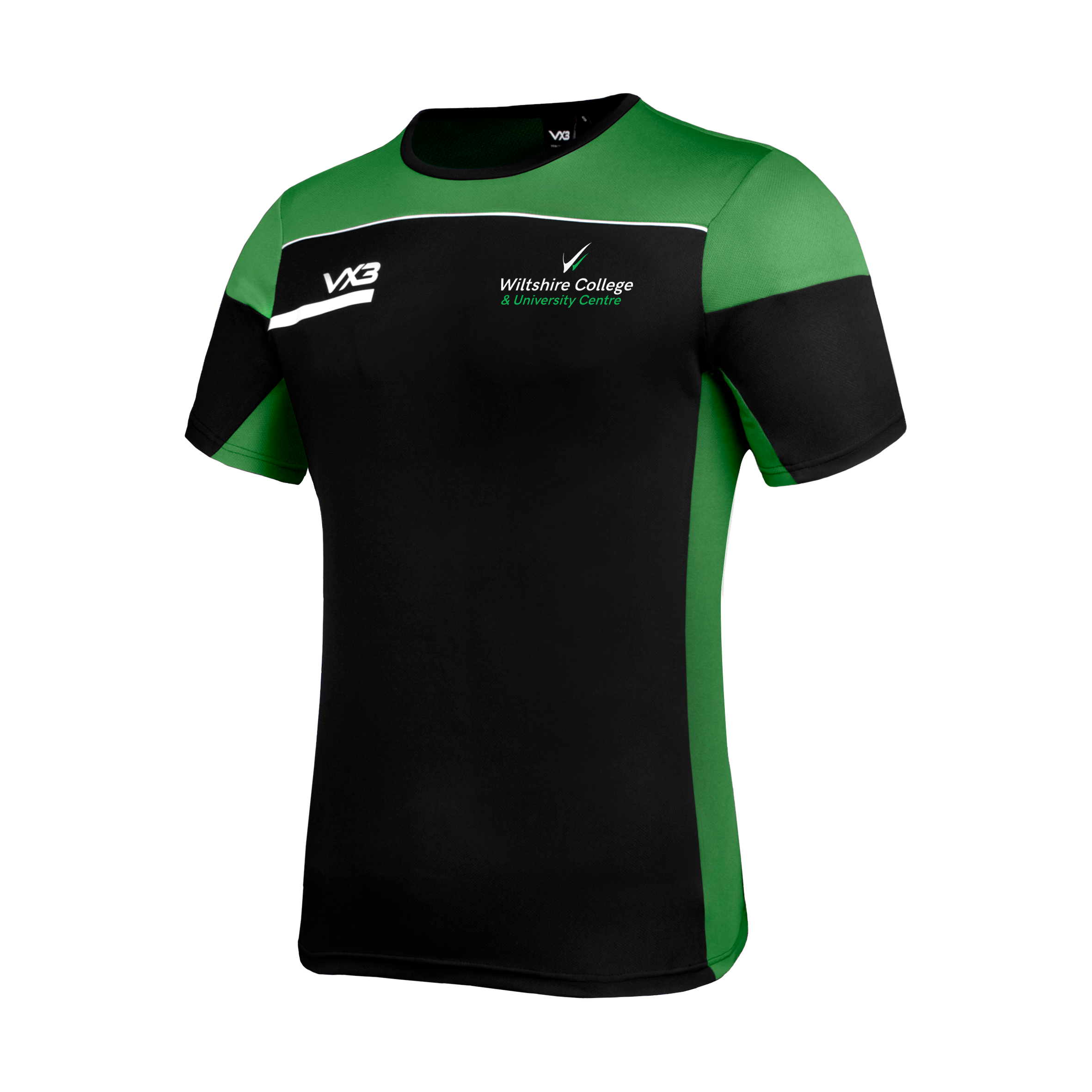 Wiltshire College Students Opus Tee - Black Emerald
