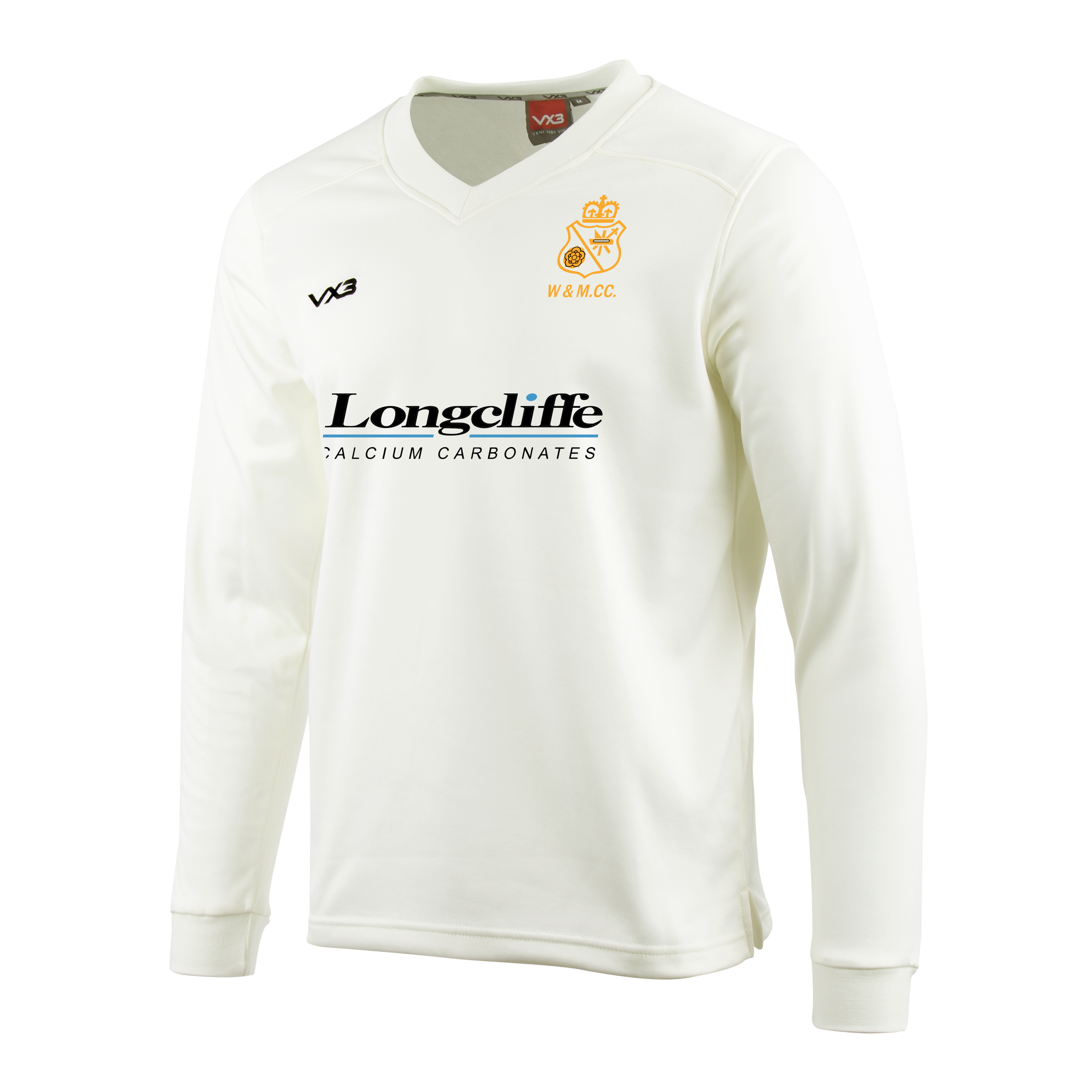 Wirksworth and Middleton Cricket Club Cricket Whites Sweatshirt Elite