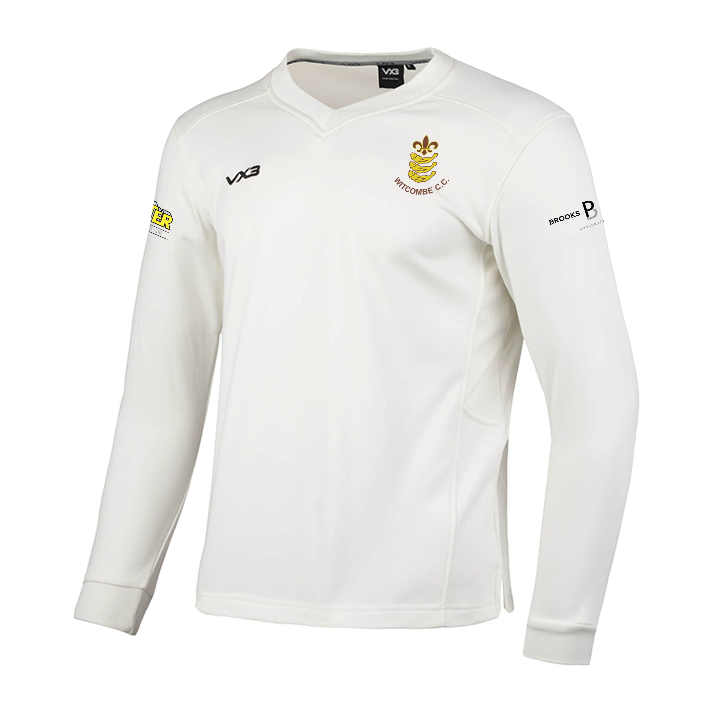 Witcombe Cricket Club Whites Youth Elite Sweatshirt