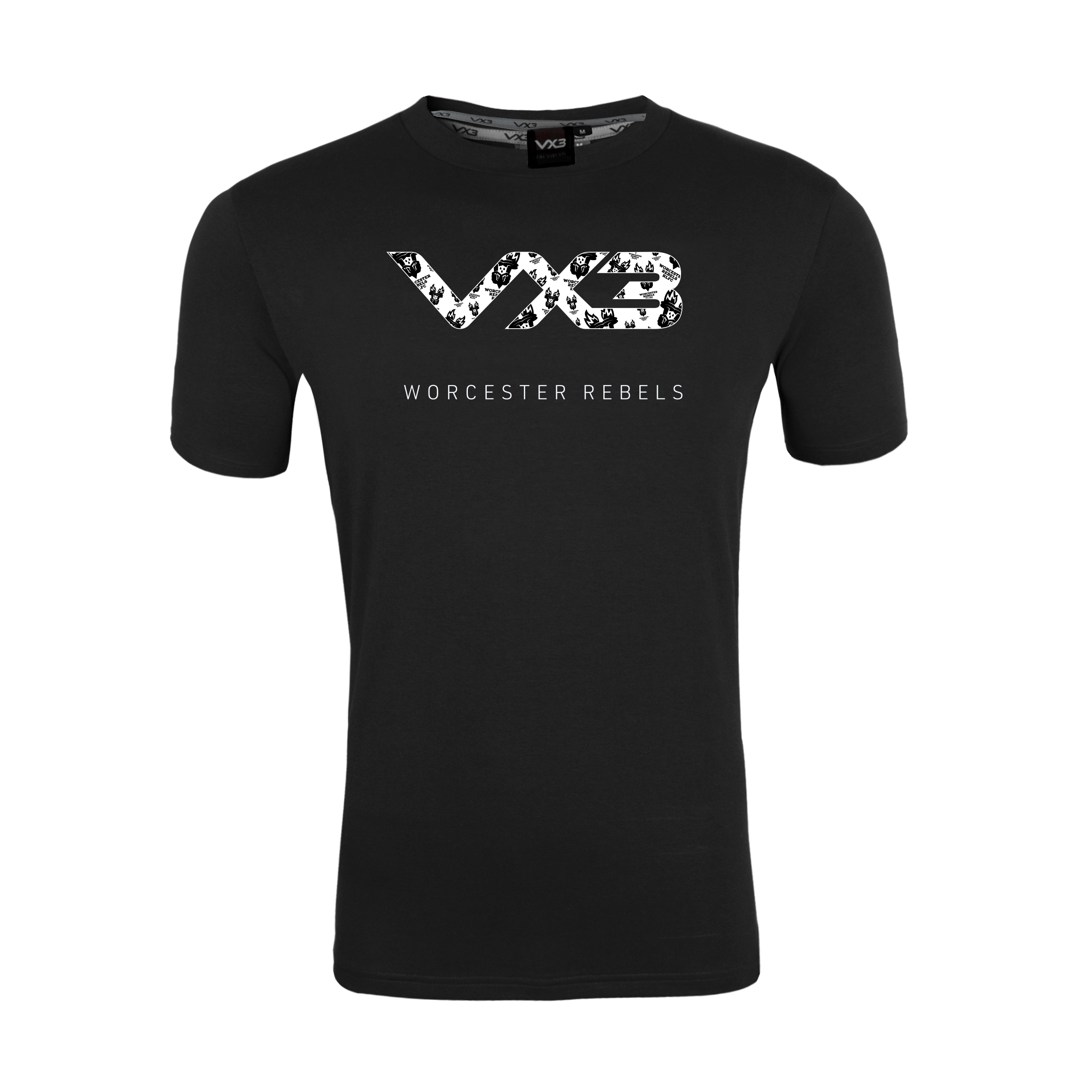 Worcester Rebels RLFC Black Youth Invicta Club Tee
