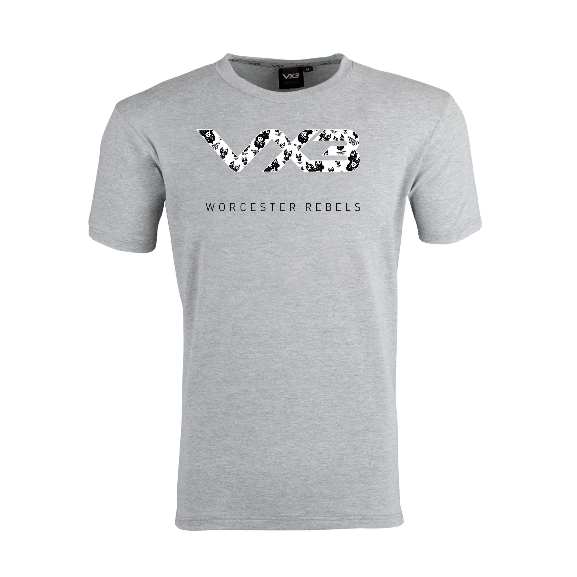 Worcester Rebels RLFC Marl Grey Invicta Club Tee