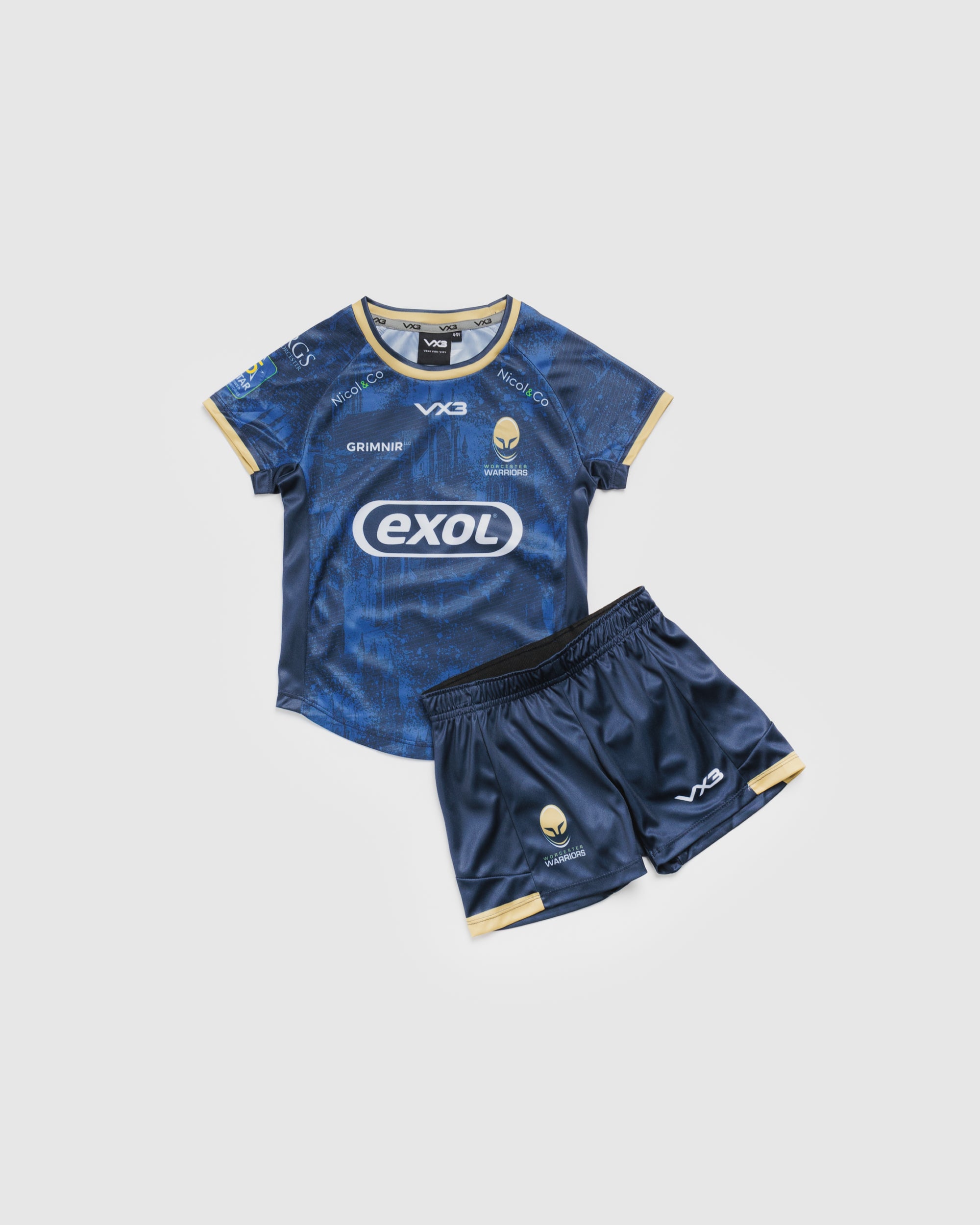 Worcester Warriors 26/27 Home Infant Kit