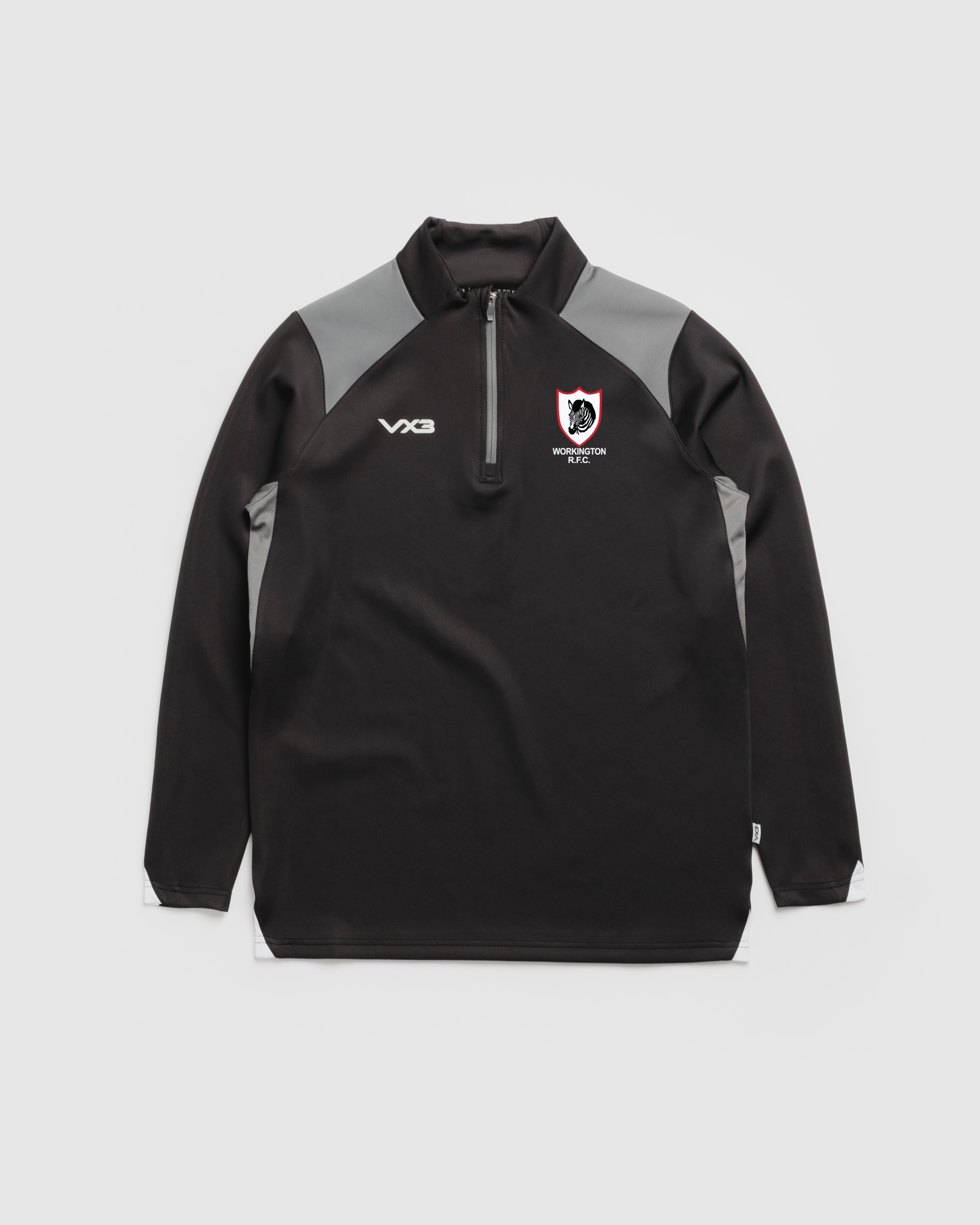 Grey Vertex Quarter Zip